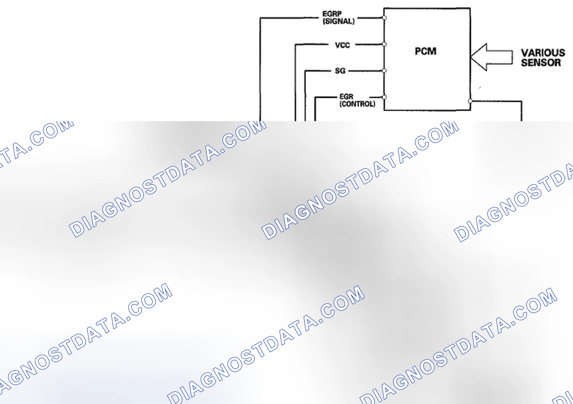 Scheme 138: Exhaust Gas Recirculation (EGR) System Diagram