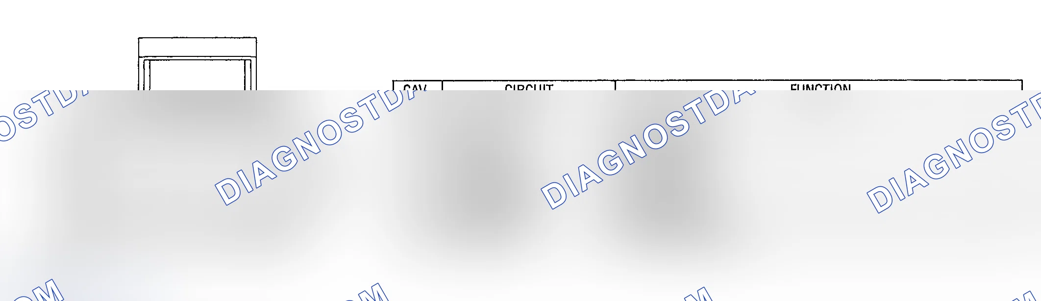 Scheme 330: ELECTRONIC THROTTLE CONTROL MODULE CONNECTOR END VIEW (5.7L)