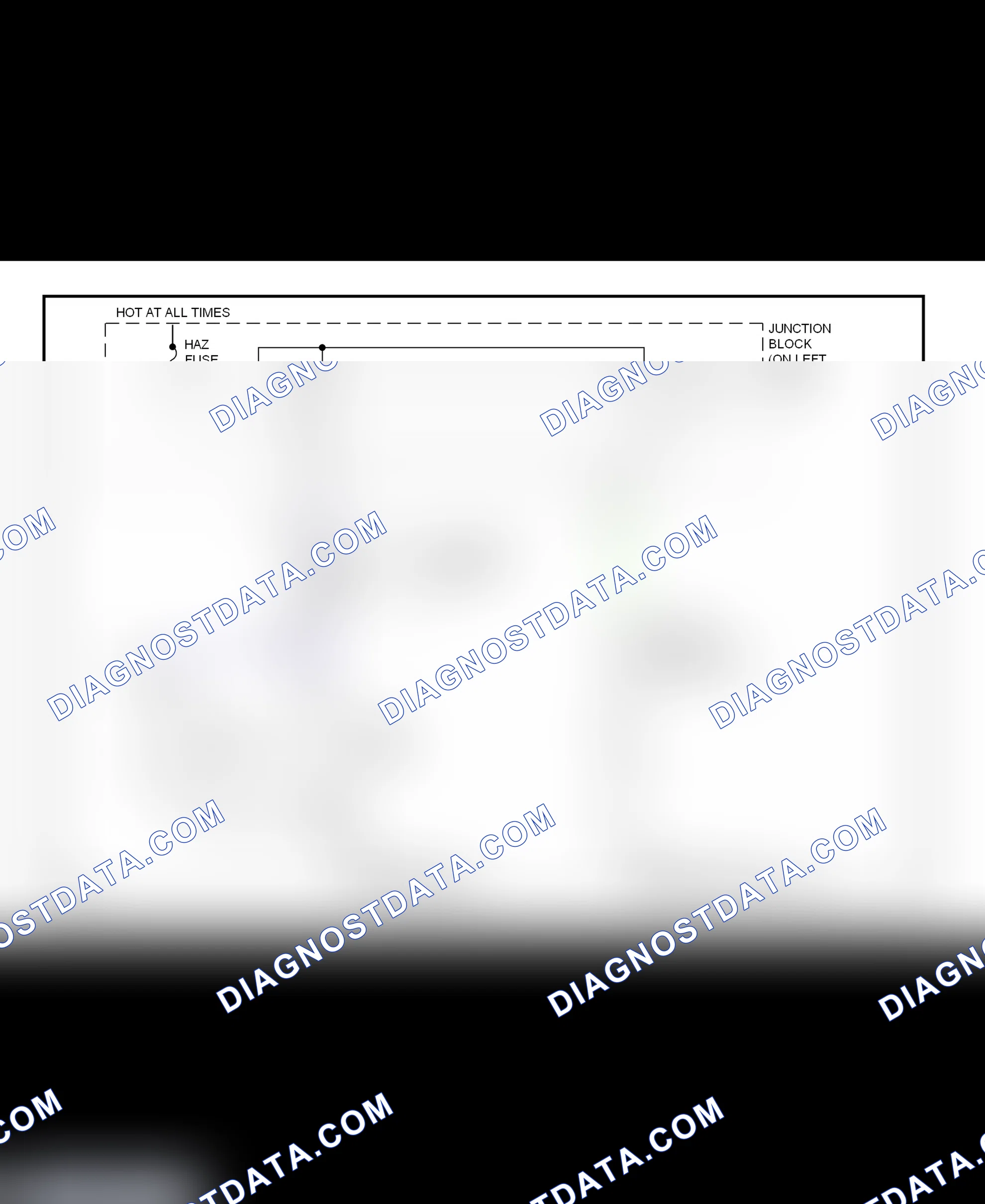 Scheme 1: Horn System Wiring Diagram (Metro & Firefly (Canadian))
