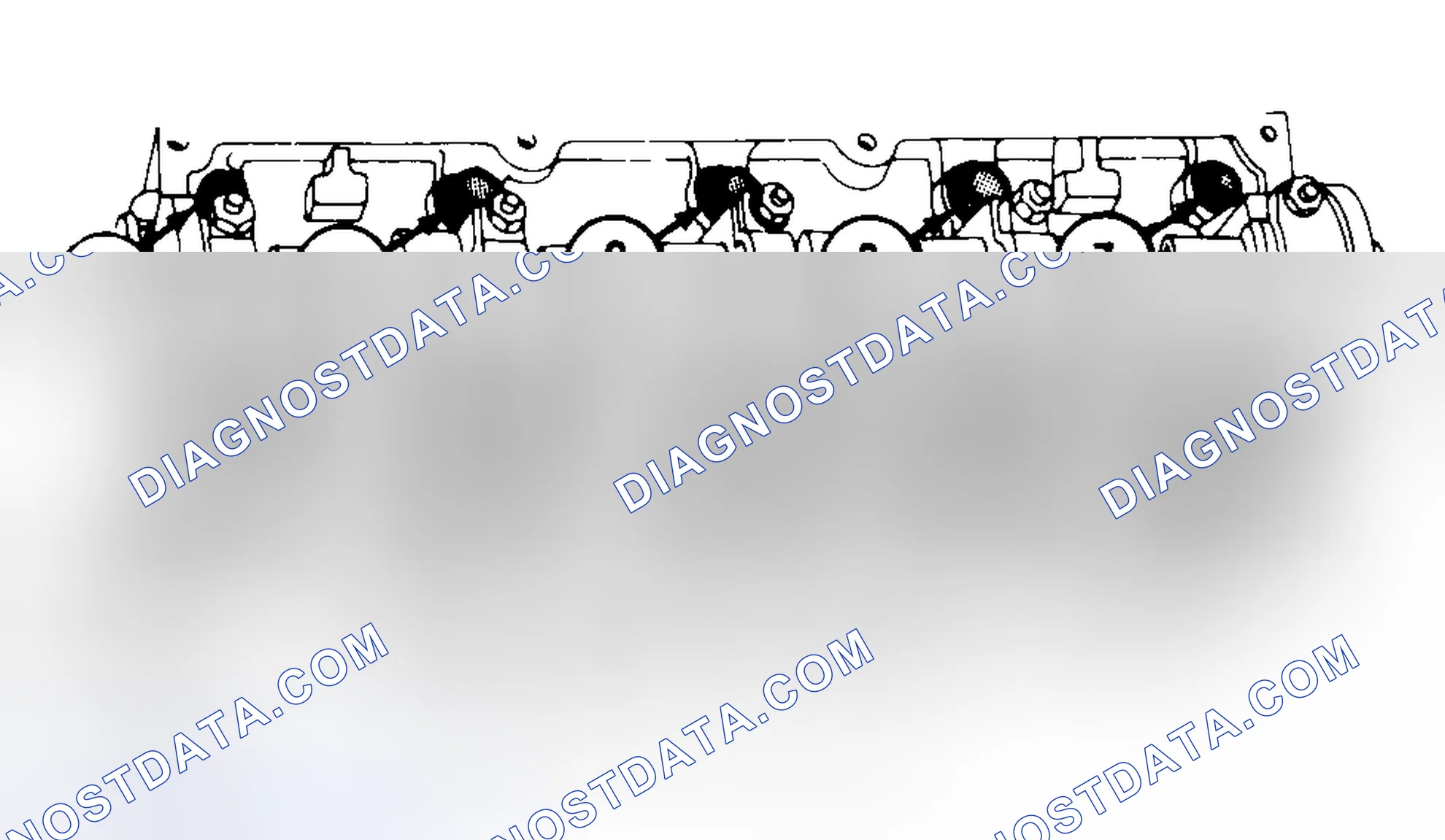 Scheme 7: Typical Cylinder Head Tightening or Loosening Sequence