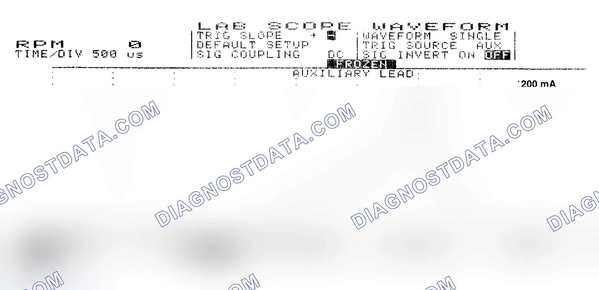 Scheme 17: Single Injector w/Normal Current Flow - Current Pattern