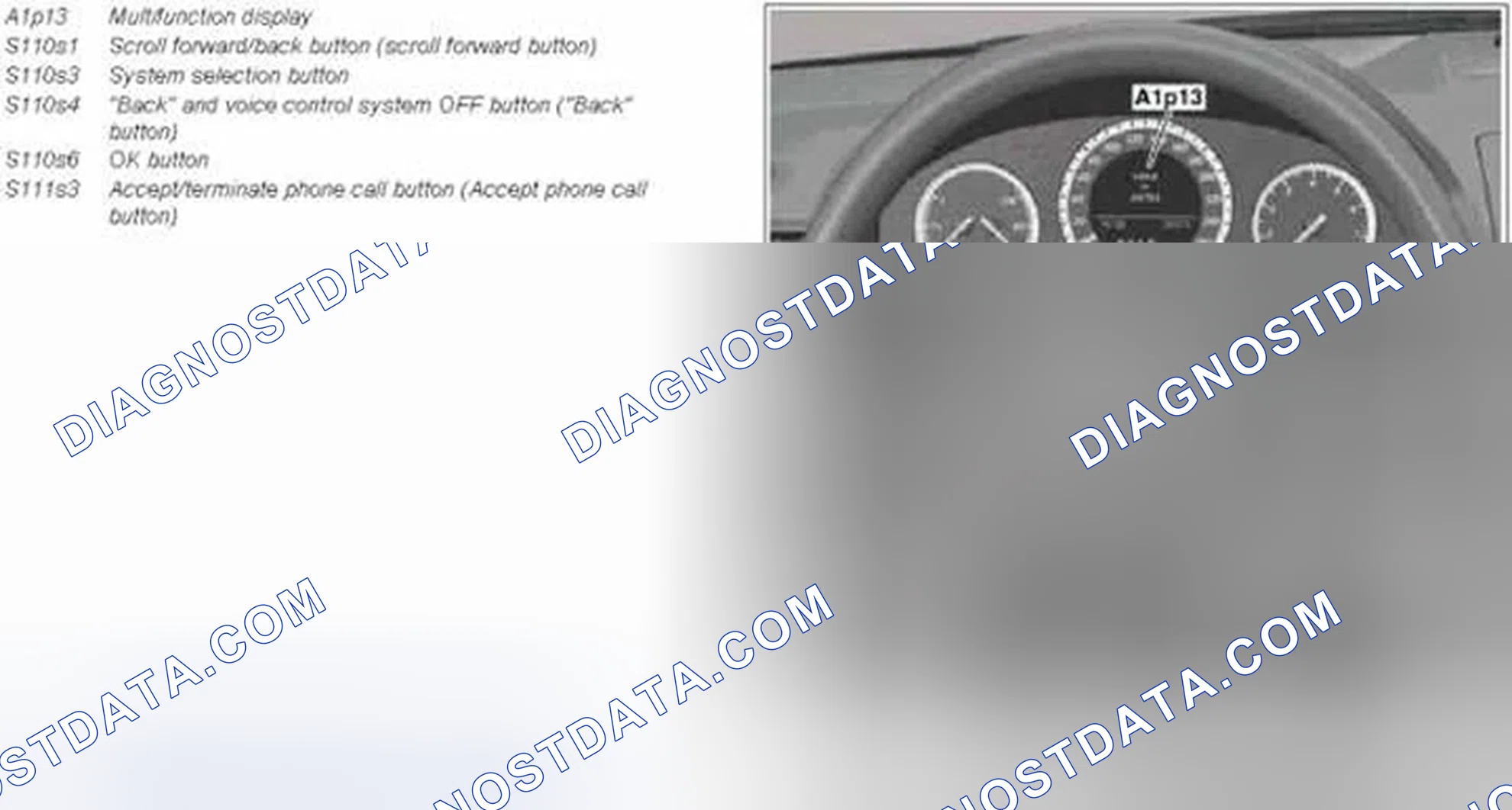 Scheme 8: With Comfort Multifunction Steering Wheel (12 Buttons) - AP00.20-P-0042CV