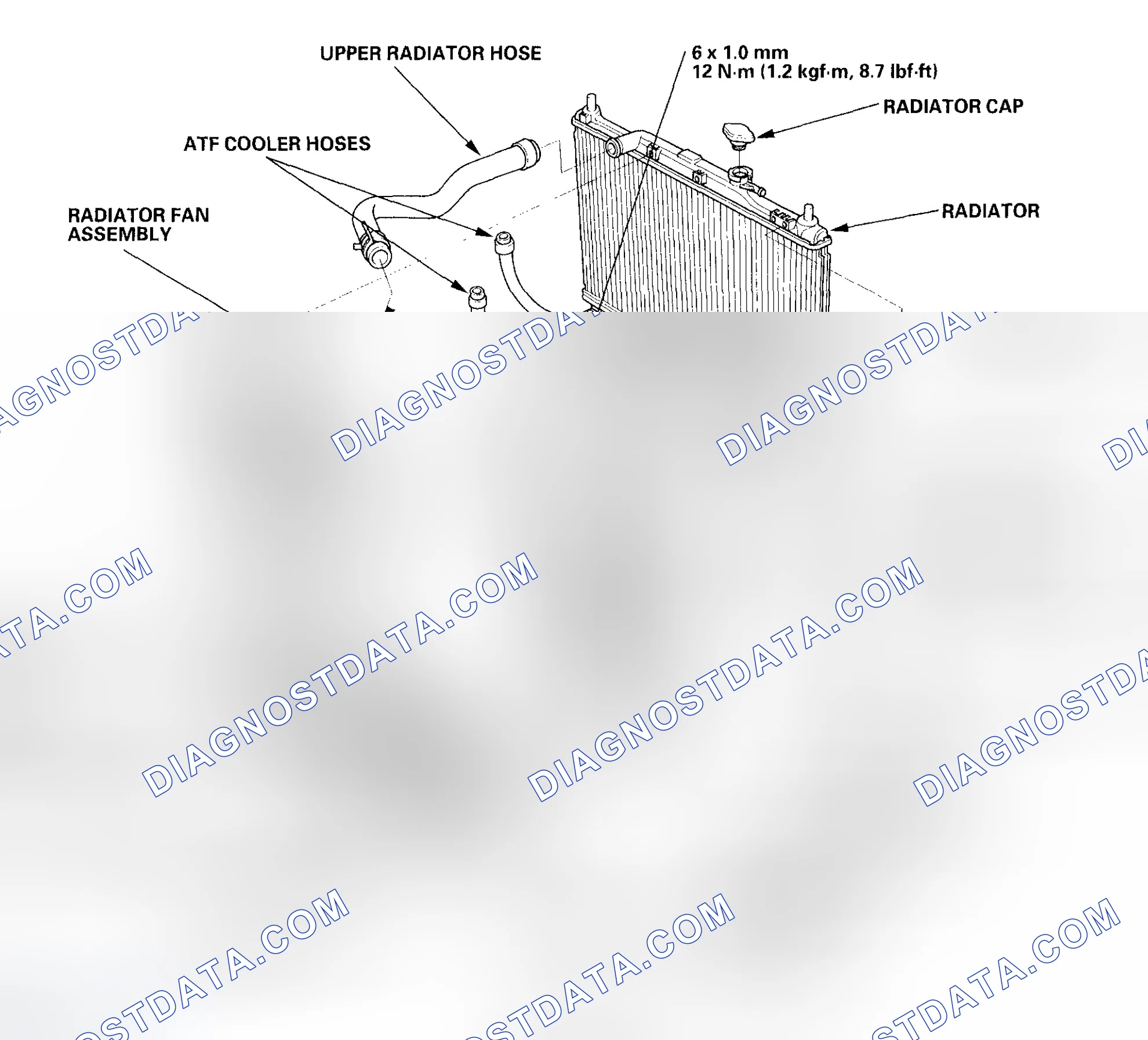 Scheme 16: Radiator and Fan Replacement