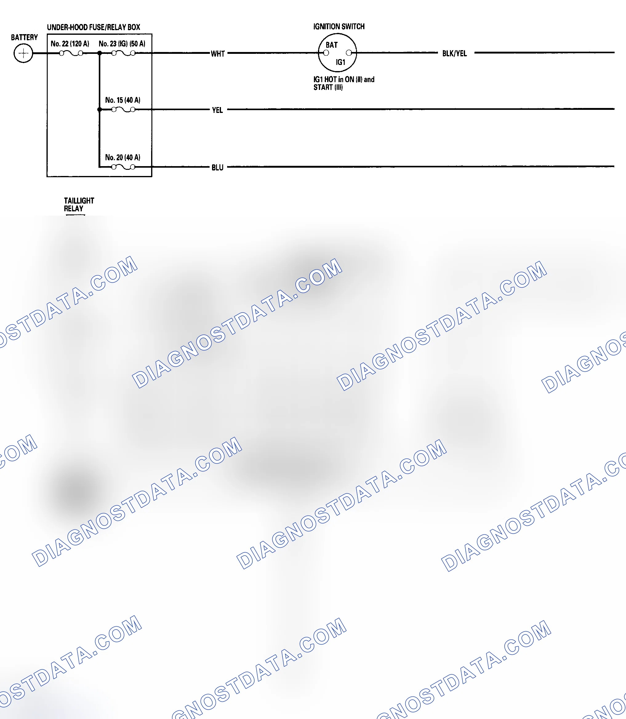 Scheme 3: Circuit Diagram - Power Seat