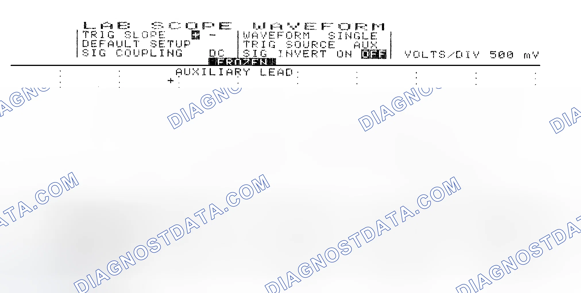 Scheme 14: Single Injector w/Excessive Current Flow - Current Pattern