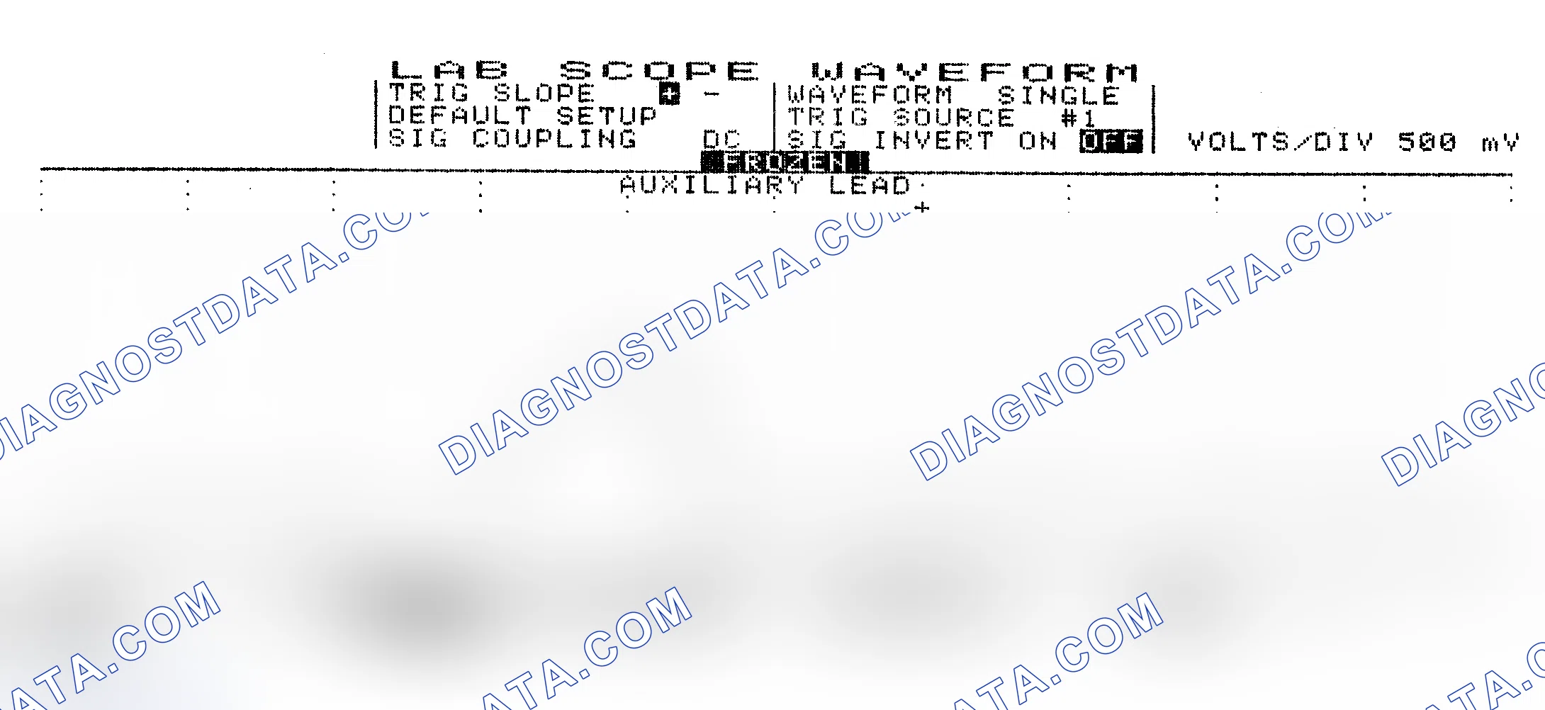 Scheme 10: Single Injector w/Excessive Current Flow - Current Pattern