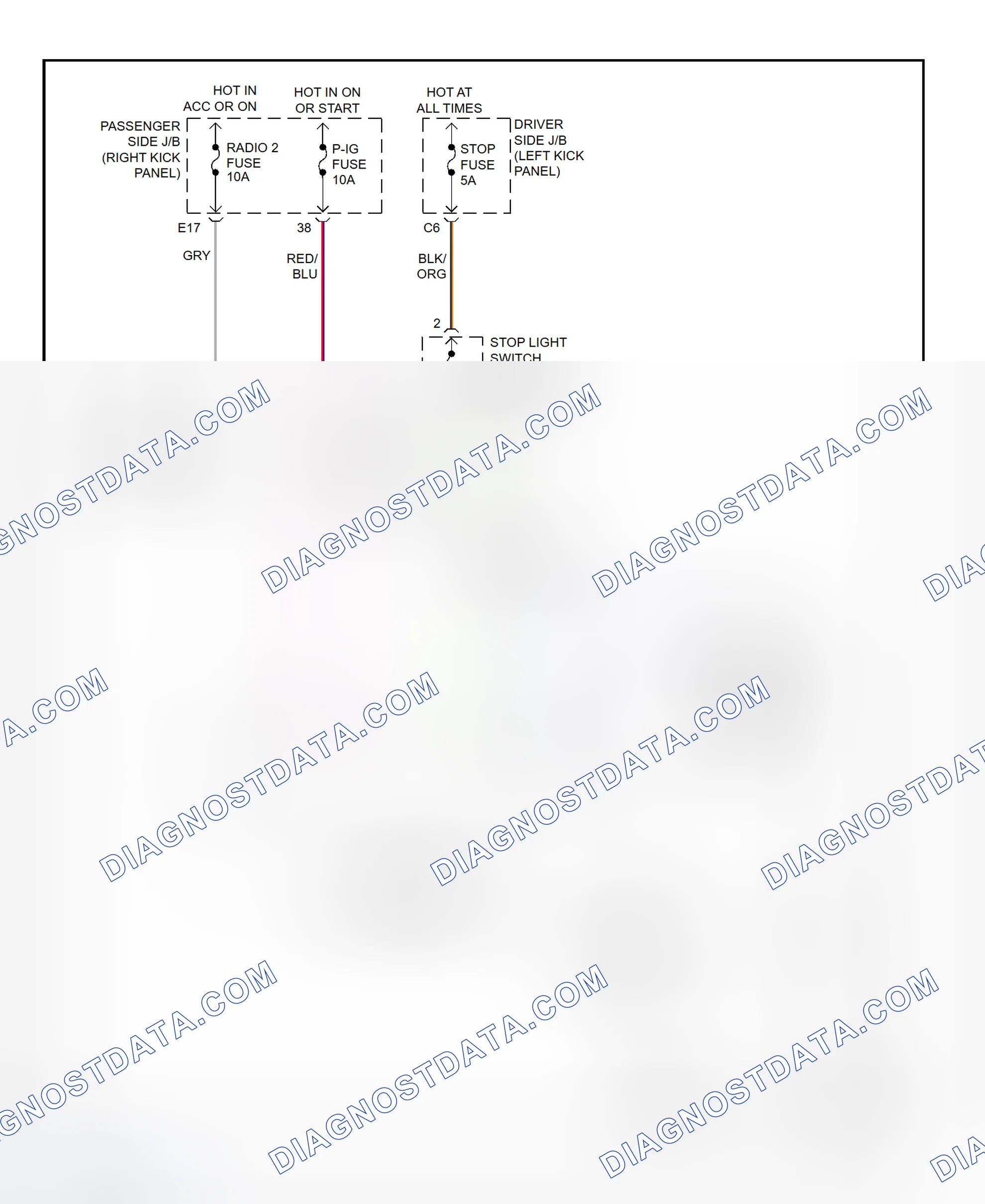 Scheme 316: Shift Interlock System Wiring Diagram (2002 - Lexus SC430)