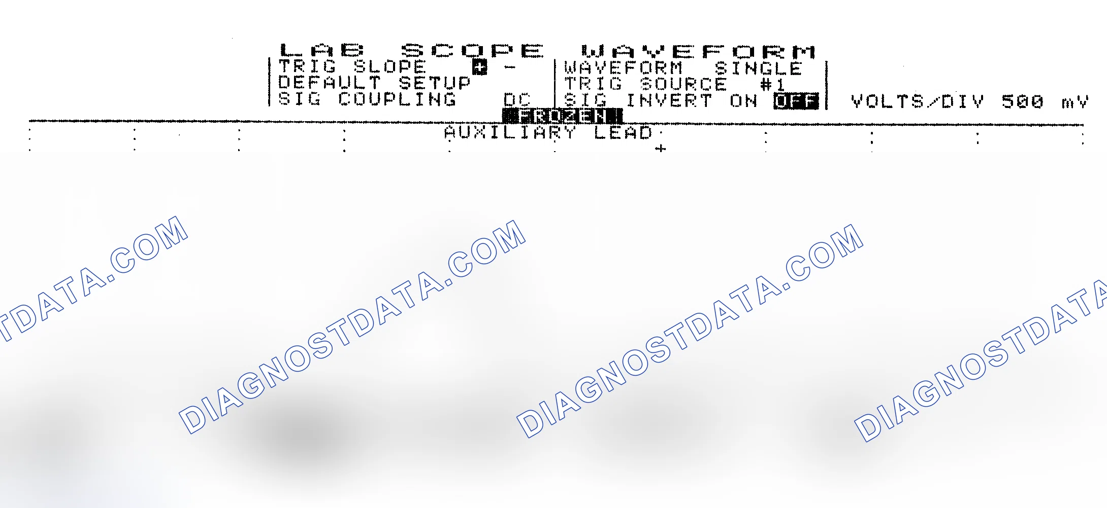 Scheme 10: Single Injector w/Excessive Current Flow - Current Pattern