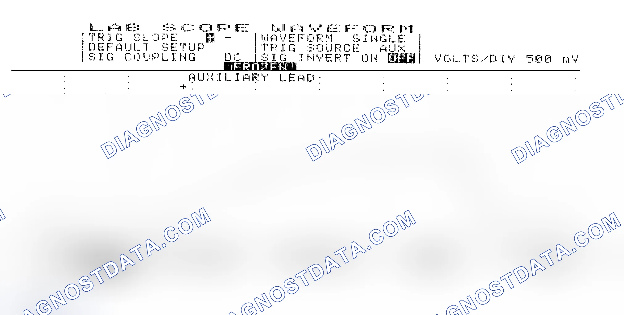 Scheme 14: Single Injector w/Excessive Current Flow - Current Pattern