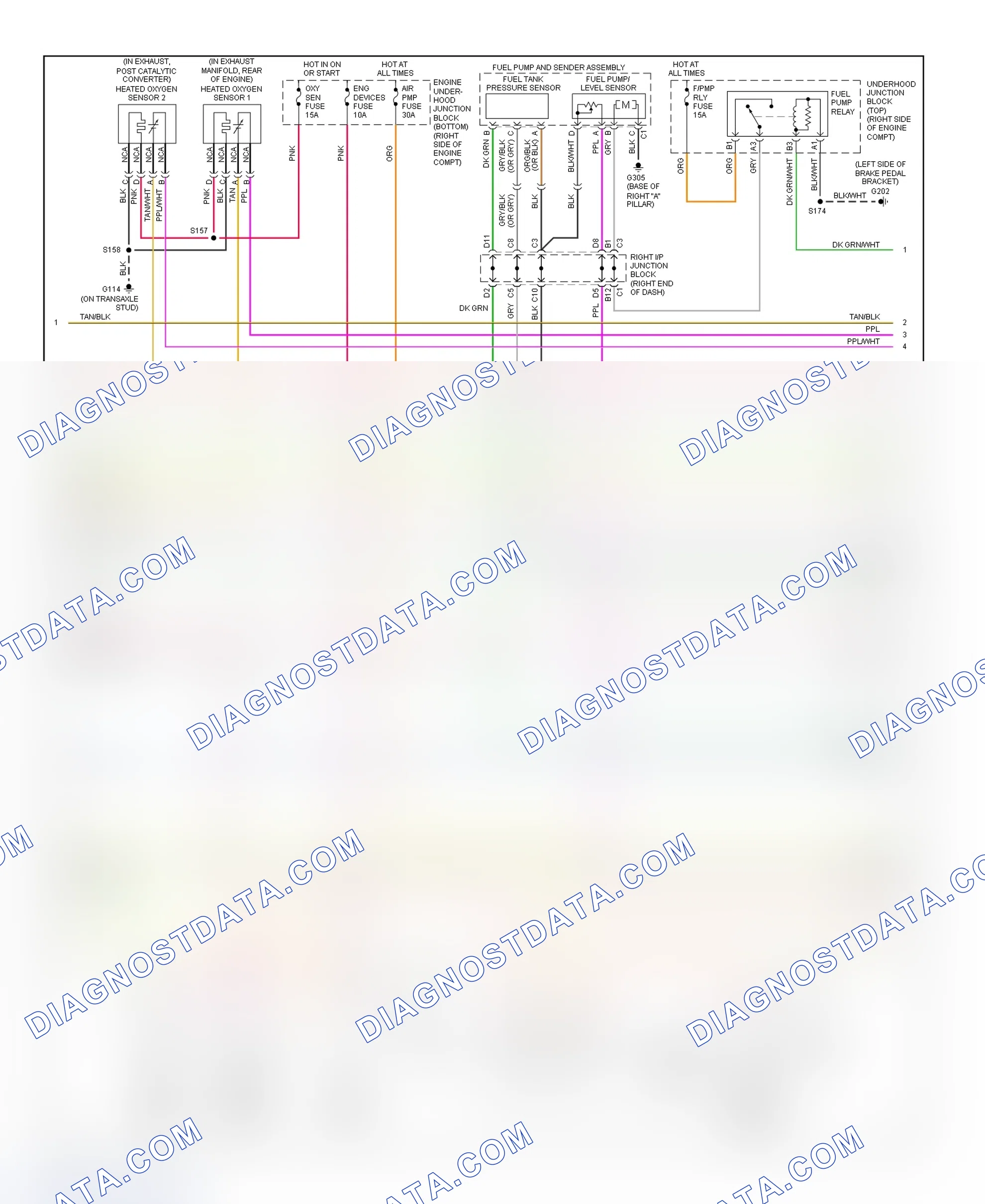 Scheme 119: PCM Wiring Diagram (Impala & Monte Carlo - 3.8L - 3 Of 4)