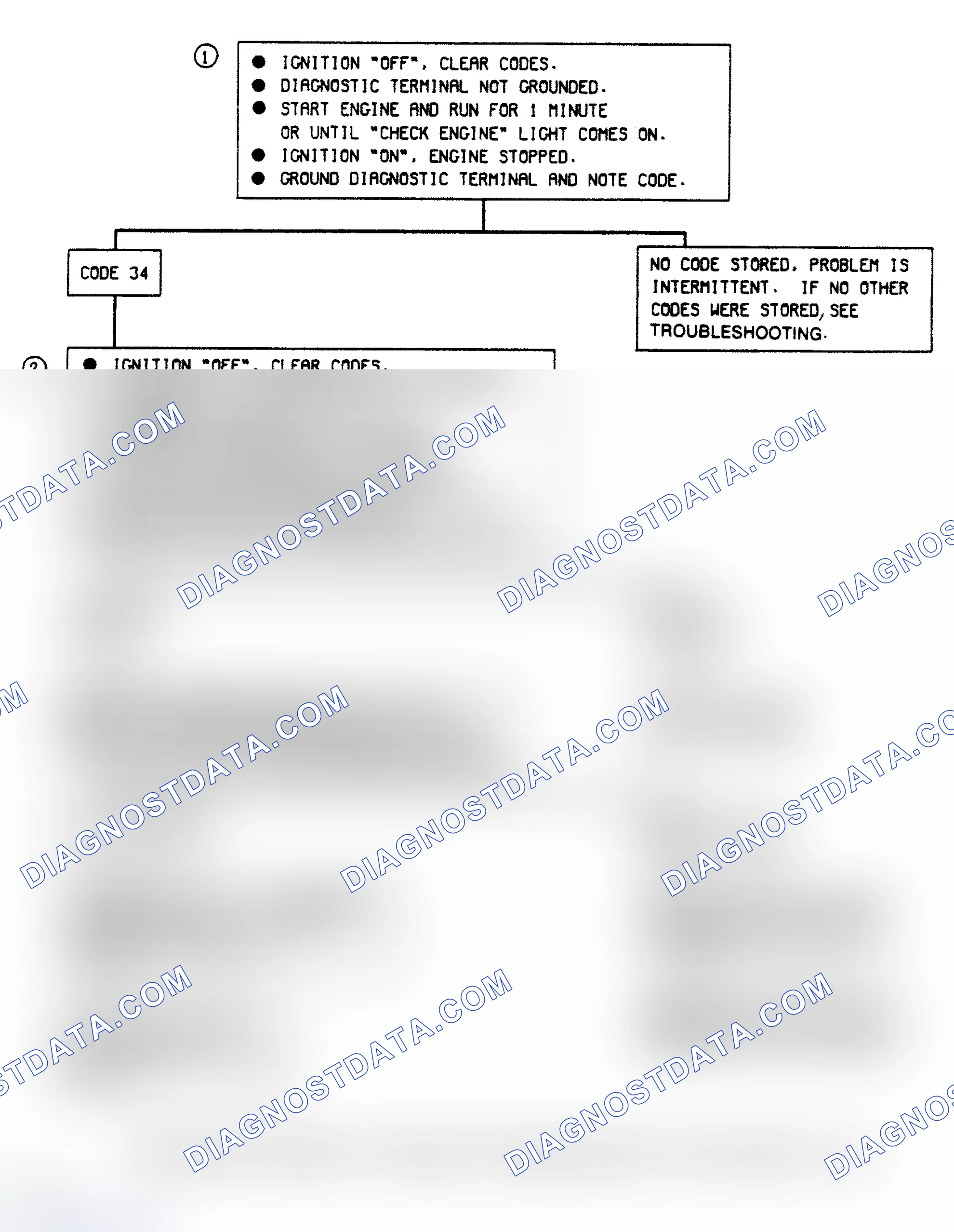 Scheme 48: Code 34 - MAP Sensor Voltage Too Low (2.0L)