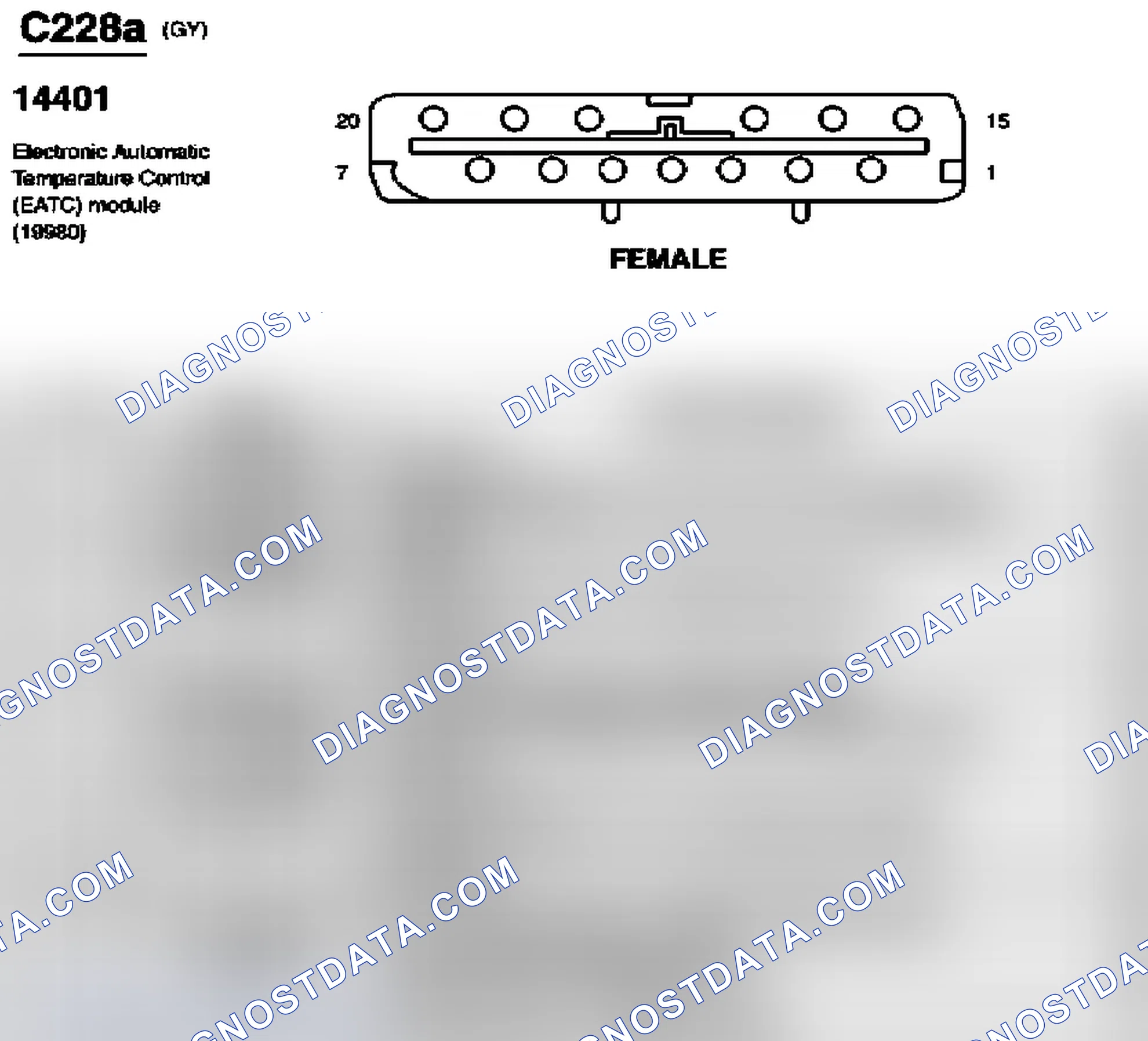 Scheme 80: Identifying Connectors C228a, C228b & C233