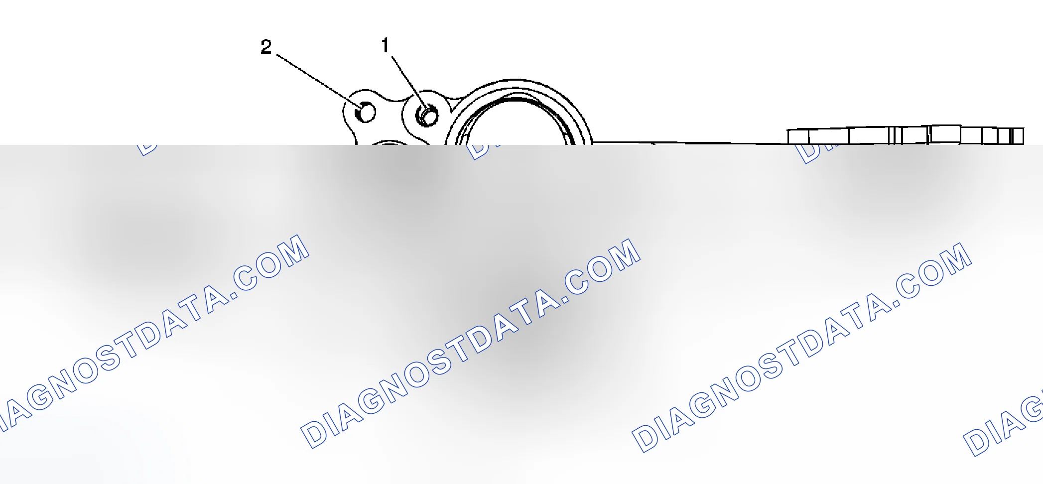 Scheme 420: Thermostat Housing - Top View
