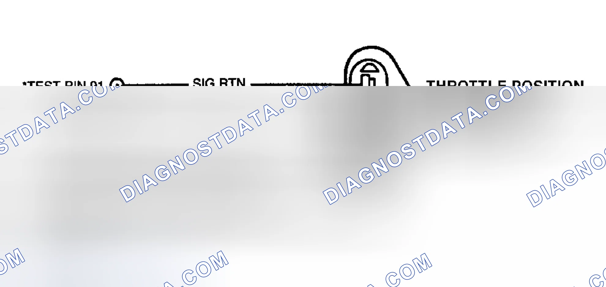 Scheme 440: TP Sensor Circuit & Connector Terminals