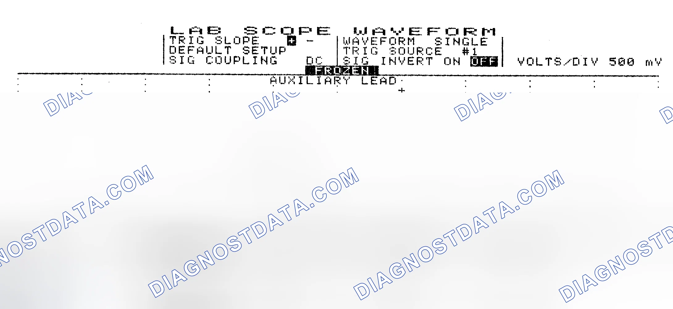 Scheme 10: Single Injector w/Excessive Current Flow - Current Pattern