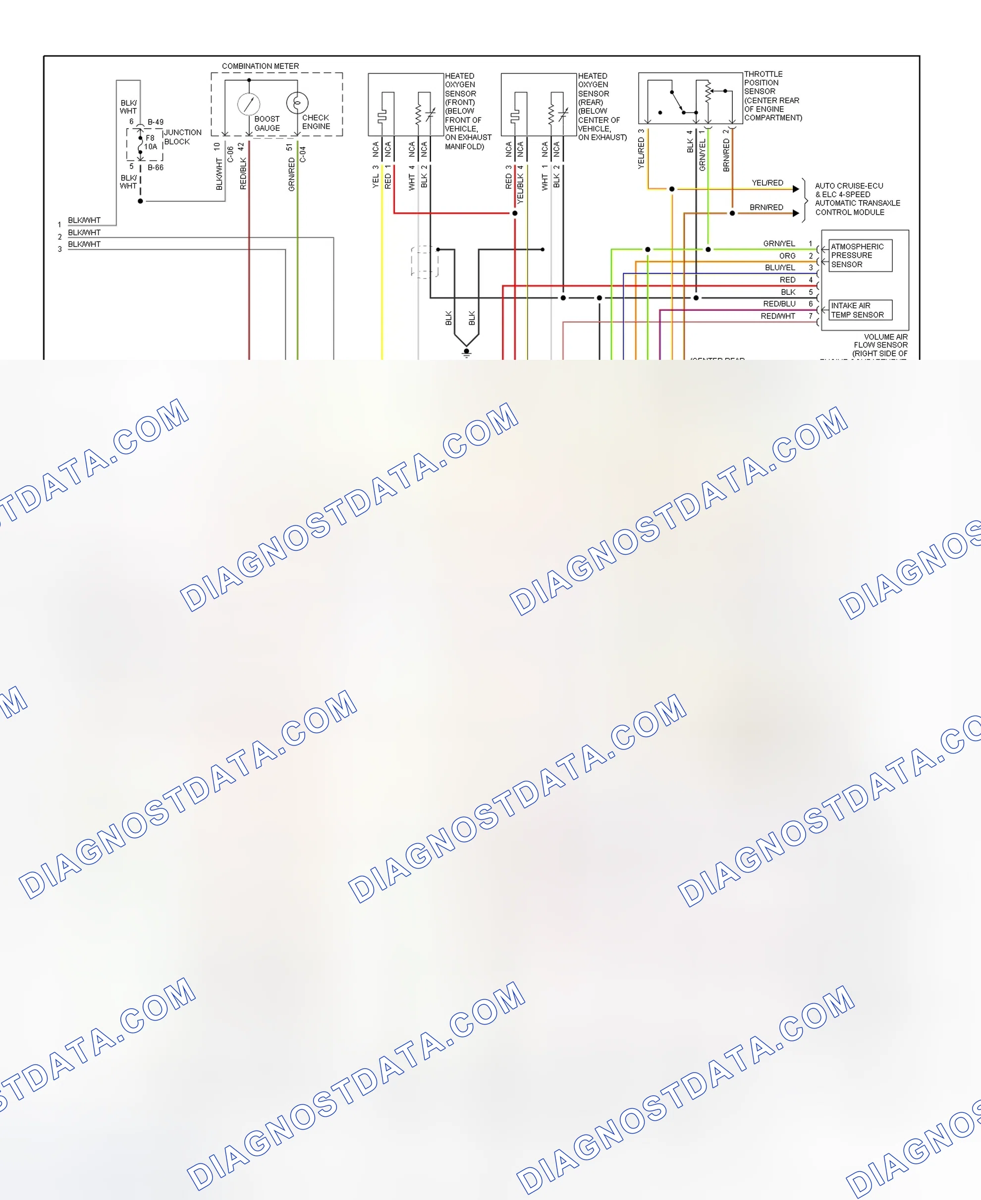 Scheme 7: Wiring Diagram (Eclipse 2.0L Turbo - 2 Of 2)