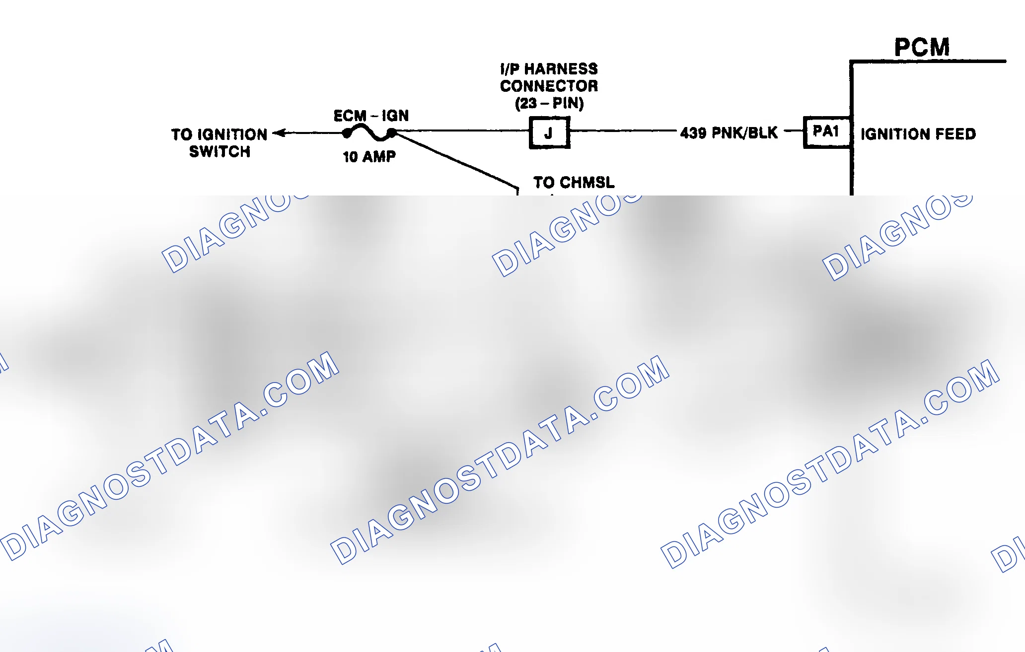 Scheme 202: DTC 41 Schematic ("C" & "K" Series) Brake Switch Circuit Fault
