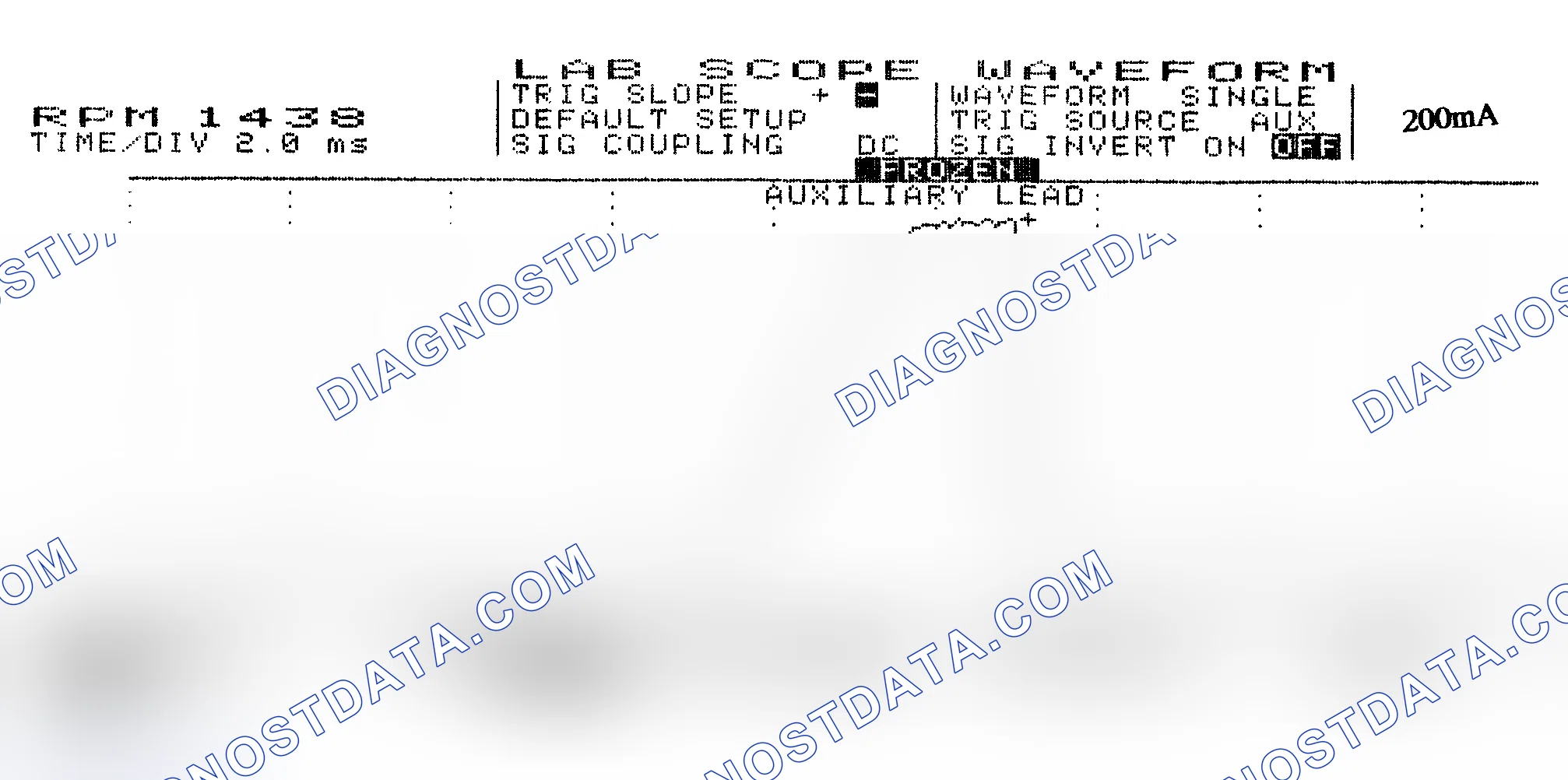 Scheme 15: Single Injector w/Normal Current Flow - Current Pattern