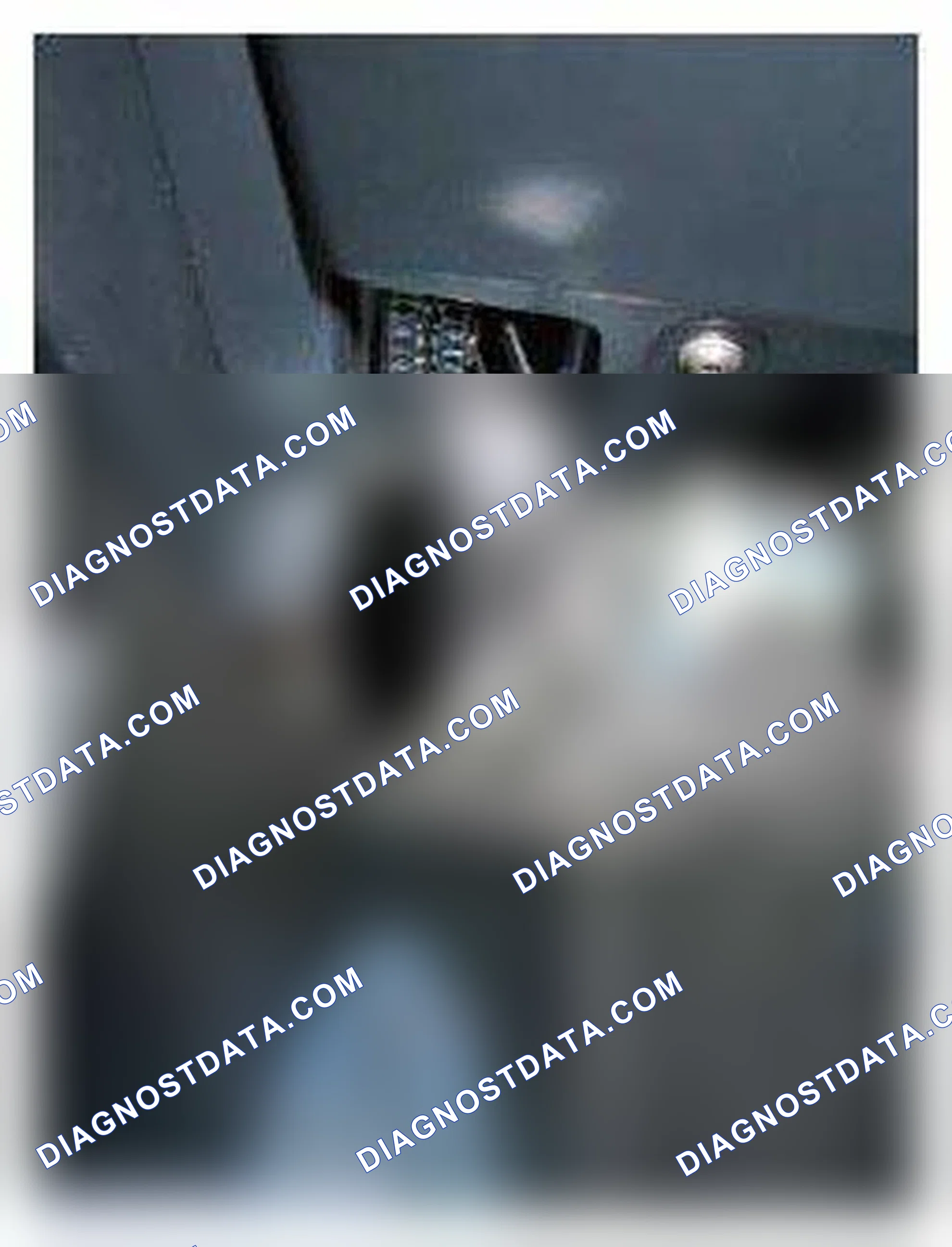 Scheme 56: Location of data link connector for model Mini Cooper S