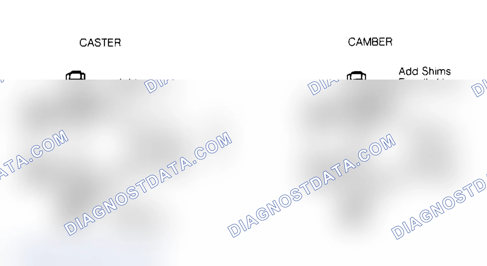 Scheme 1: CAMBER ADJUSTMENT