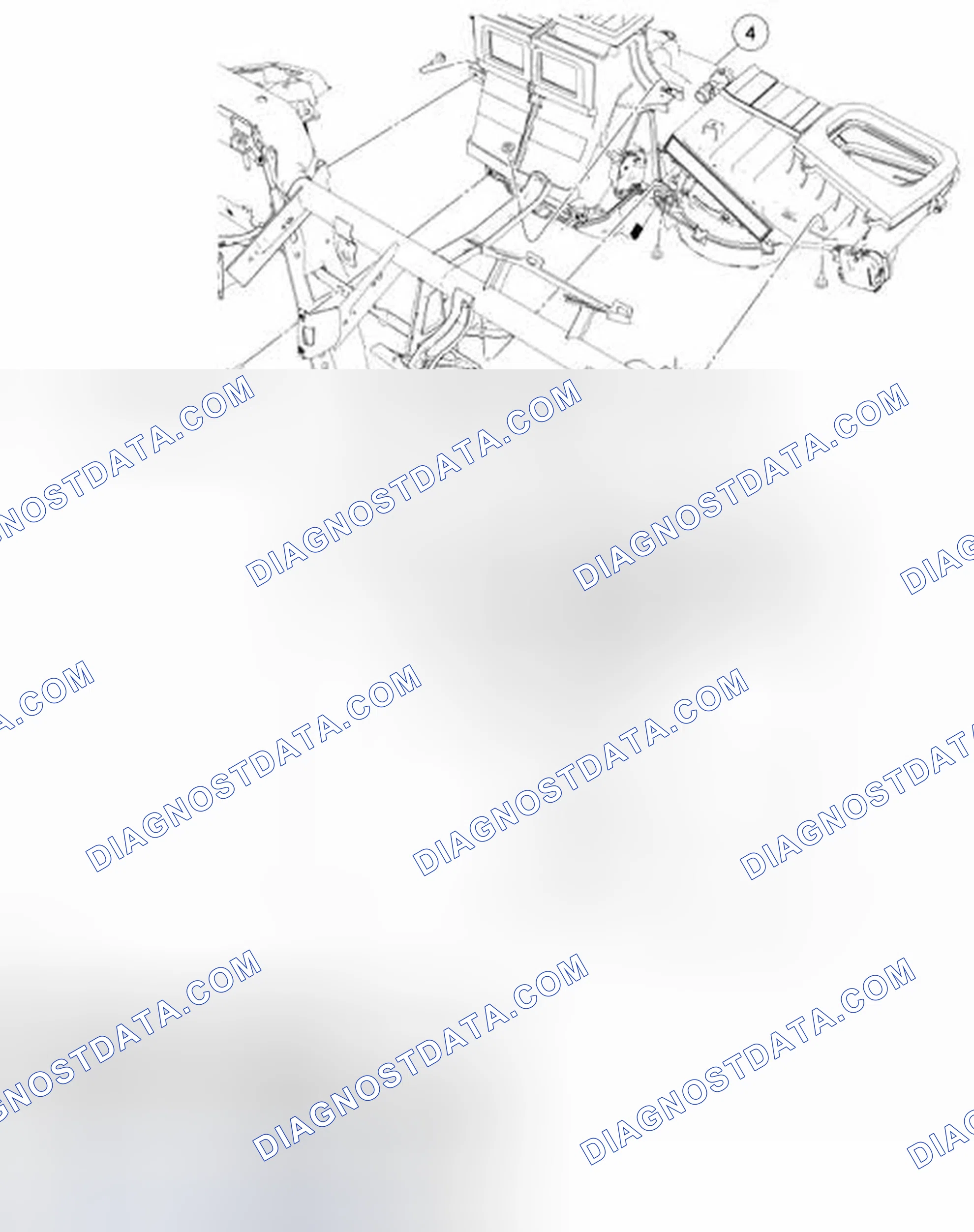 Scheme 11: Heater Core and Evaporator Core Housing