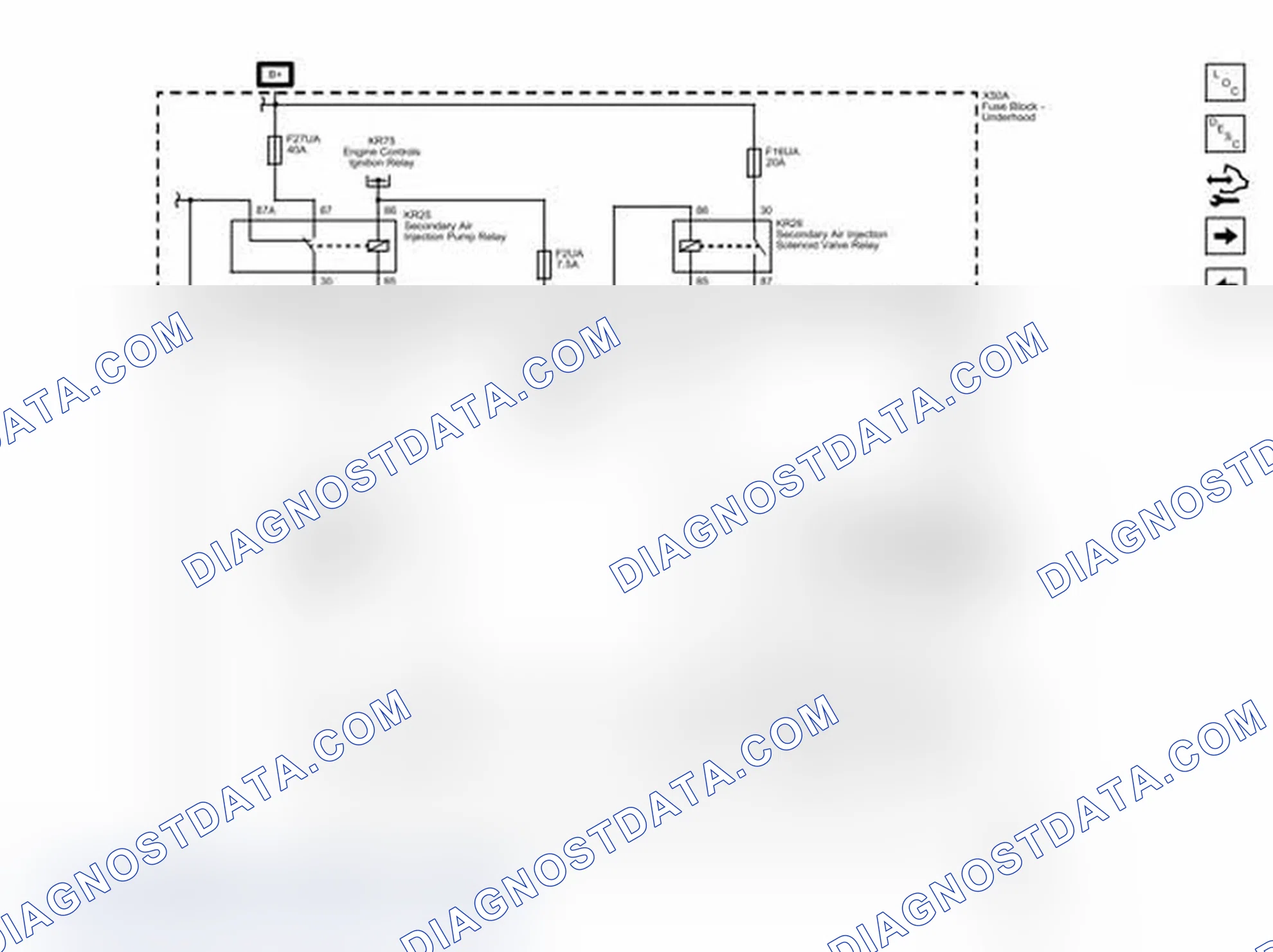 Scheme 50: Device Controls - Secondary Air Injection (NU6)
