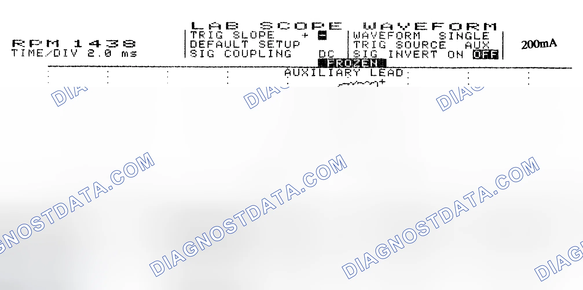 Scheme 15: Single Injector w/Normal Current Flow - Current Pattern