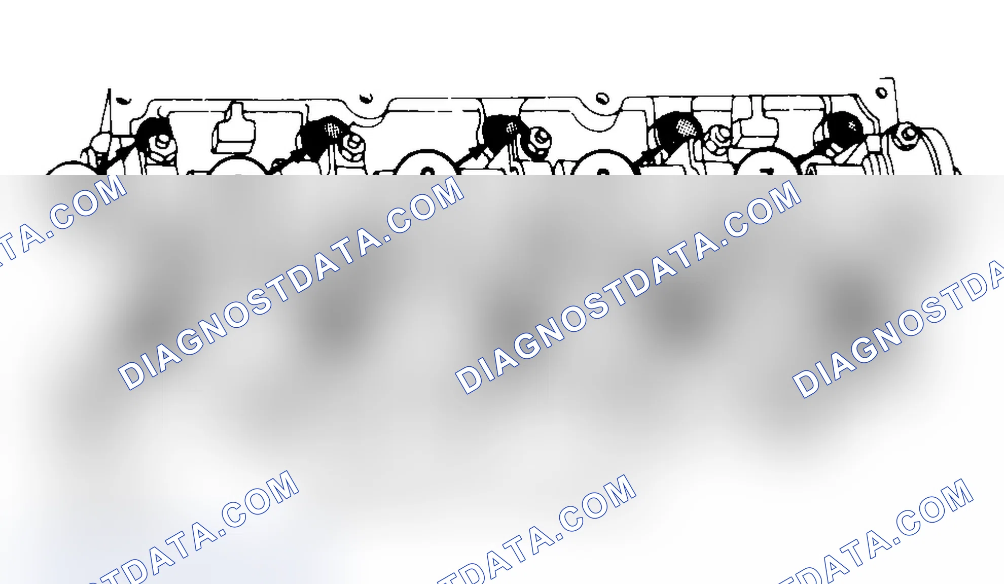Scheme 3: Typical Cylinder Head Tightening or Loosening Sequence