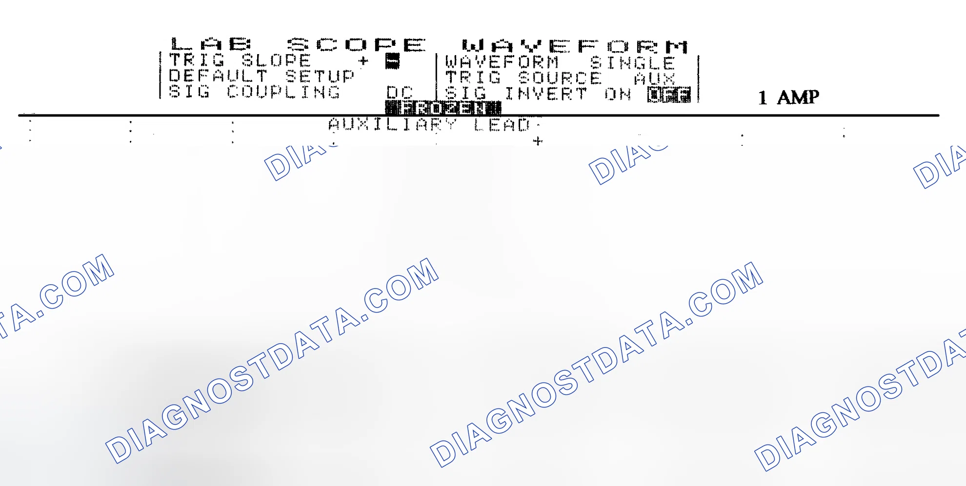 Scheme 20: Single Injector w/Normal Current Flow - Current Pattern