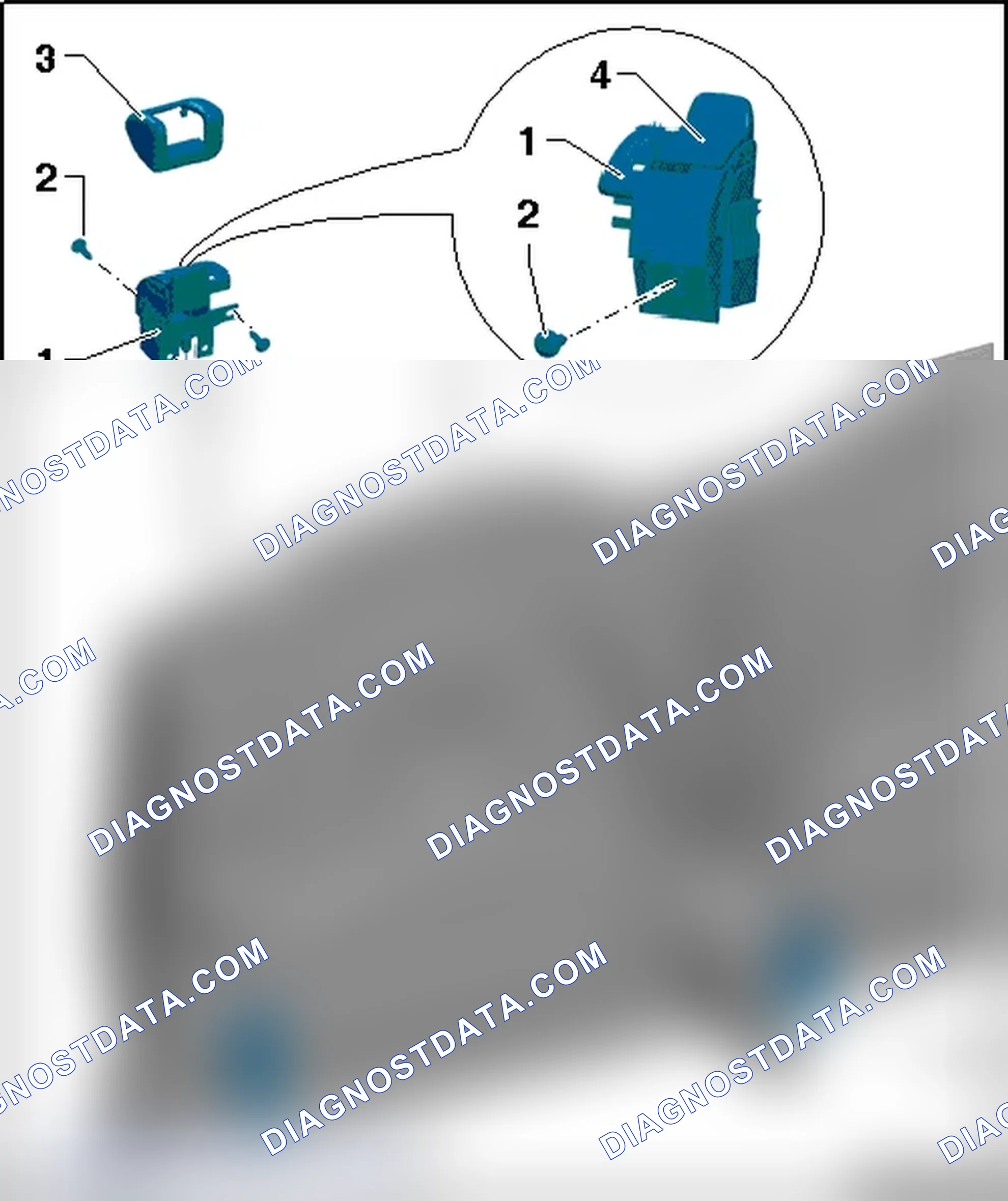 Scheme 390: LEFT OR RIGHT RELEASE ASSEMBLY OVERVIEW