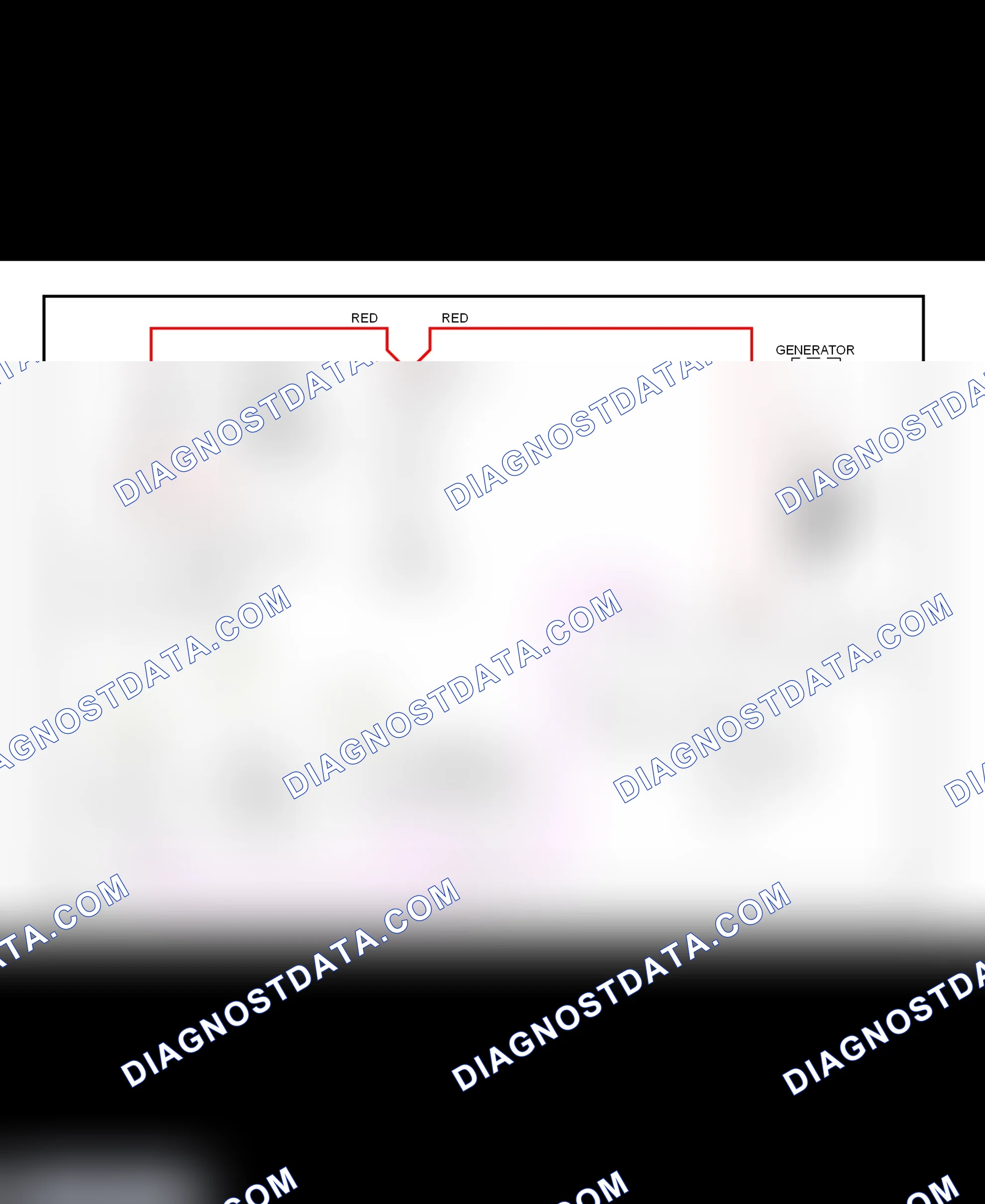 Fig. 21: Starting System Wiring Diagram (Cavalier & Sunfire)