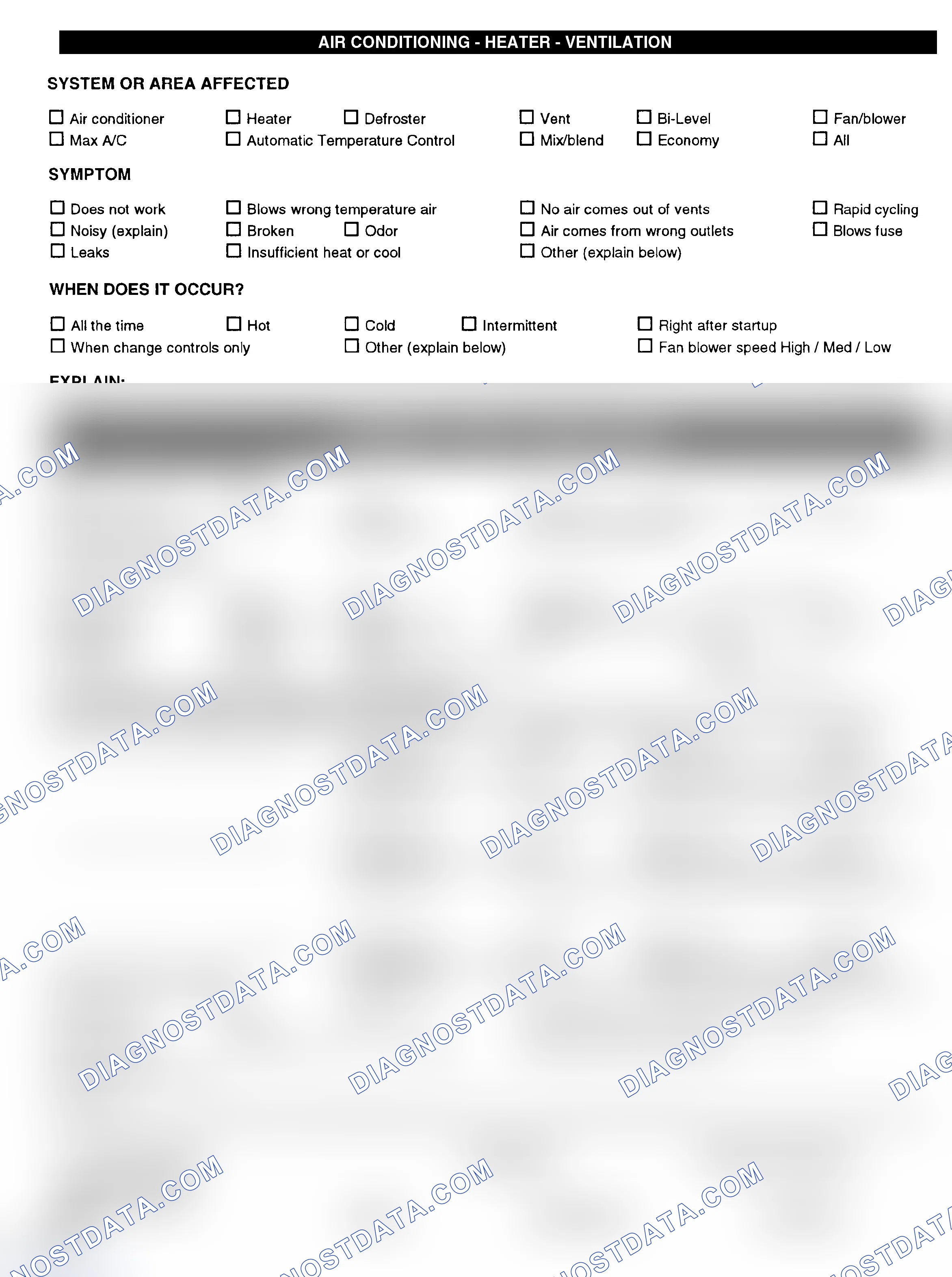 Scheme 4: Symptom Check List - Page 3