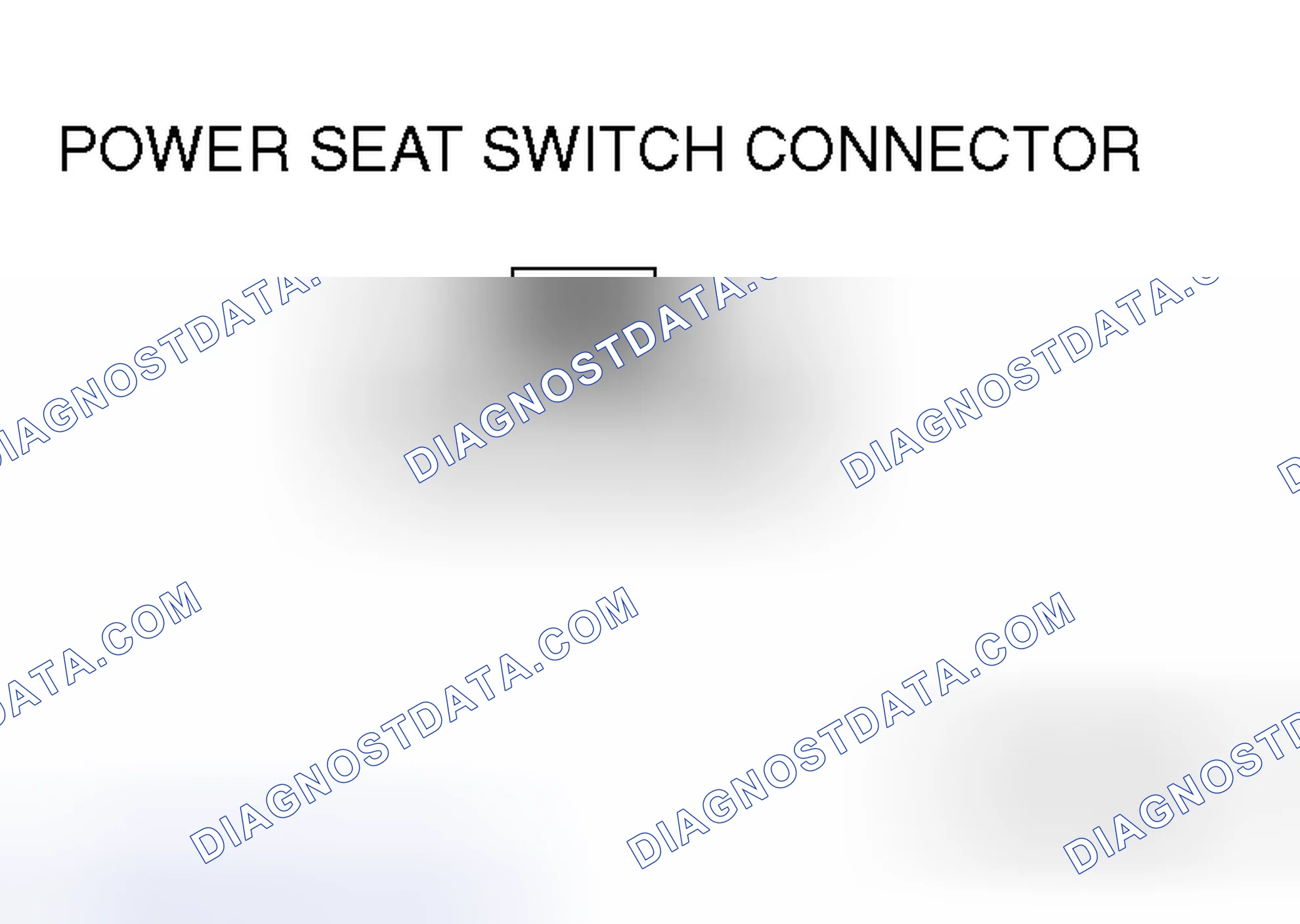 Scheme 81: POWER SEAT SWITCH CONTINUITY CHECK