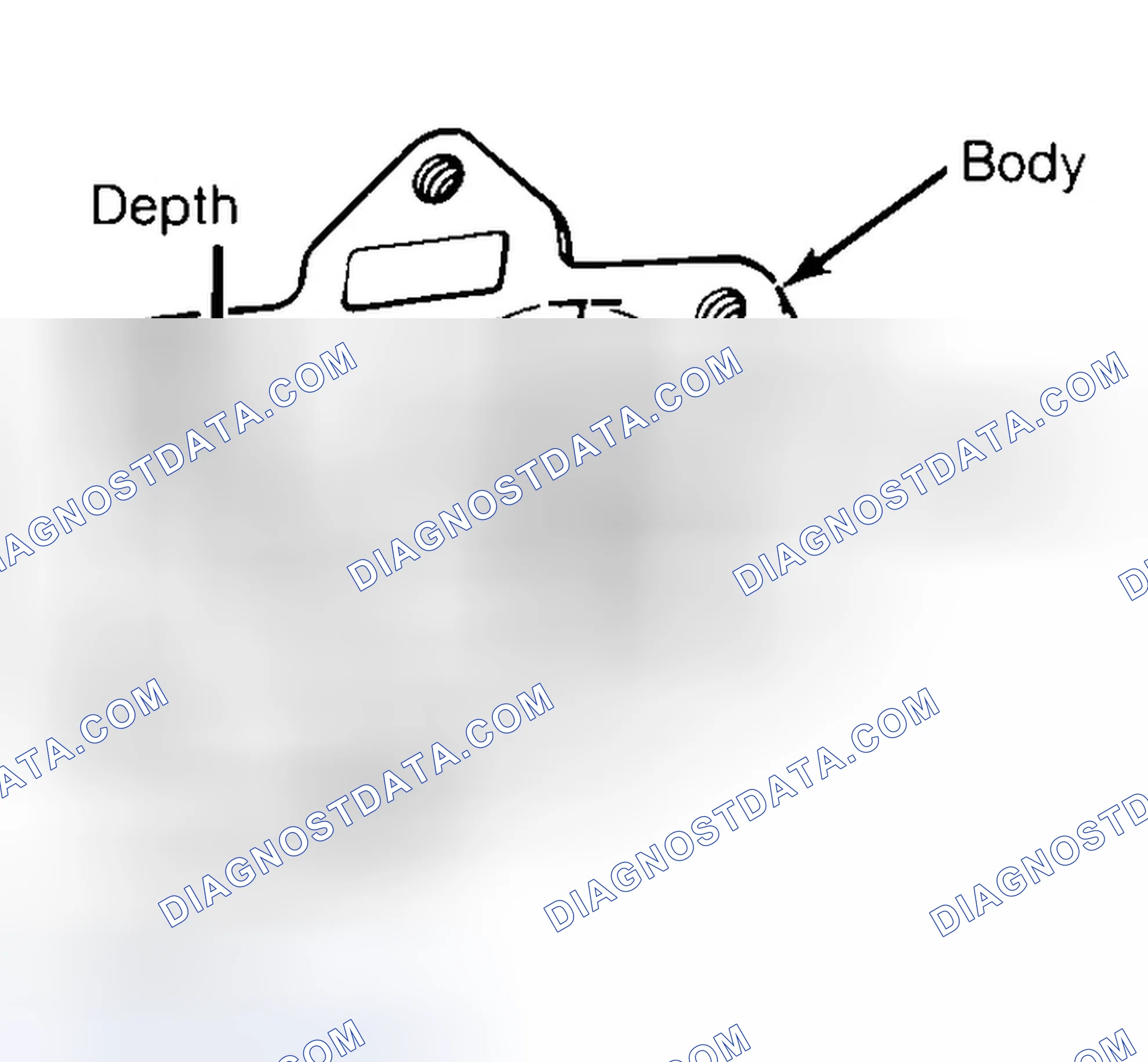 Scheme 35: Measuring Oil Pump Gear Cavity