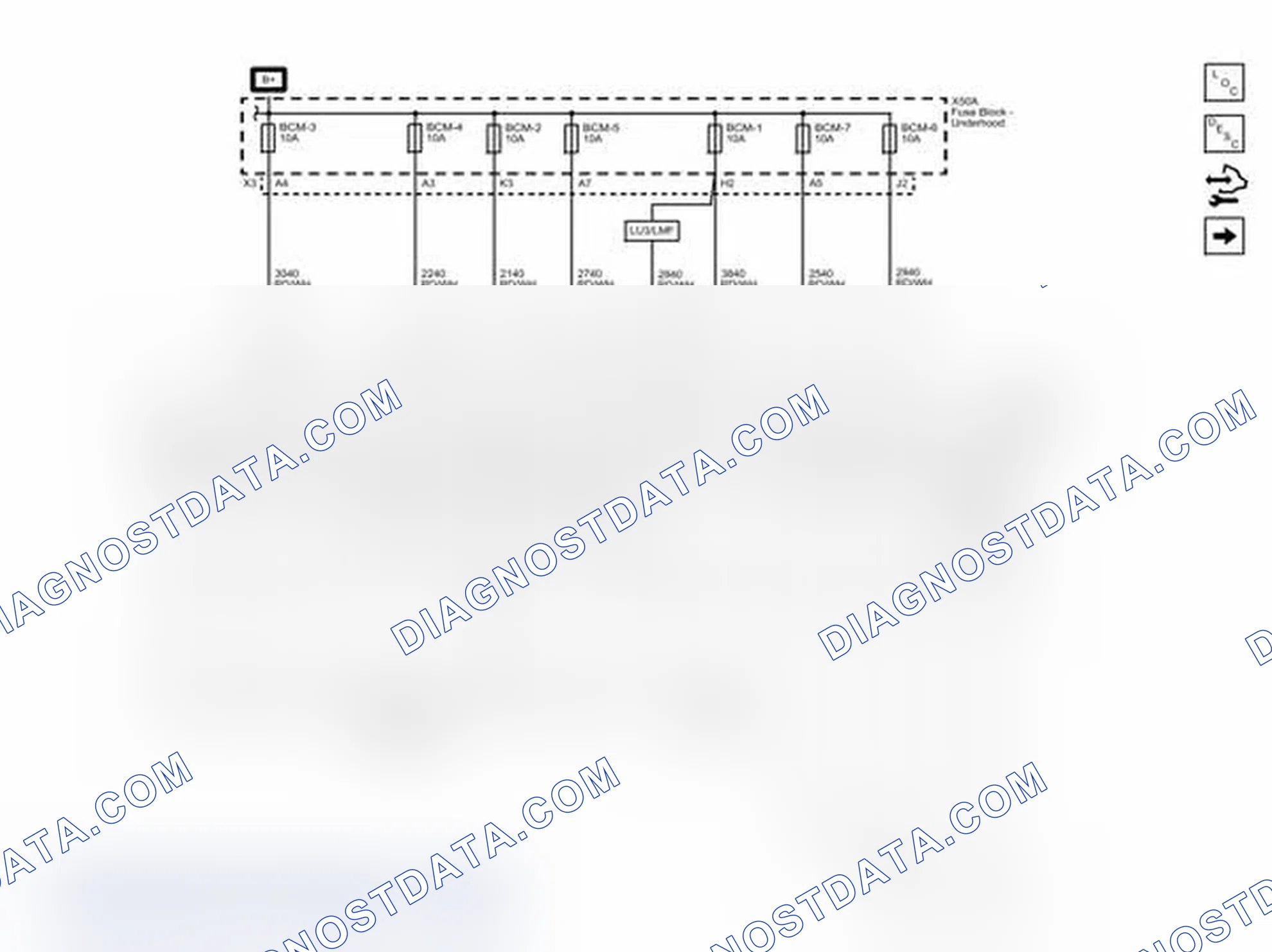 Scheme 7: BCM Power, Ground and Serial Data Wiring Schematics