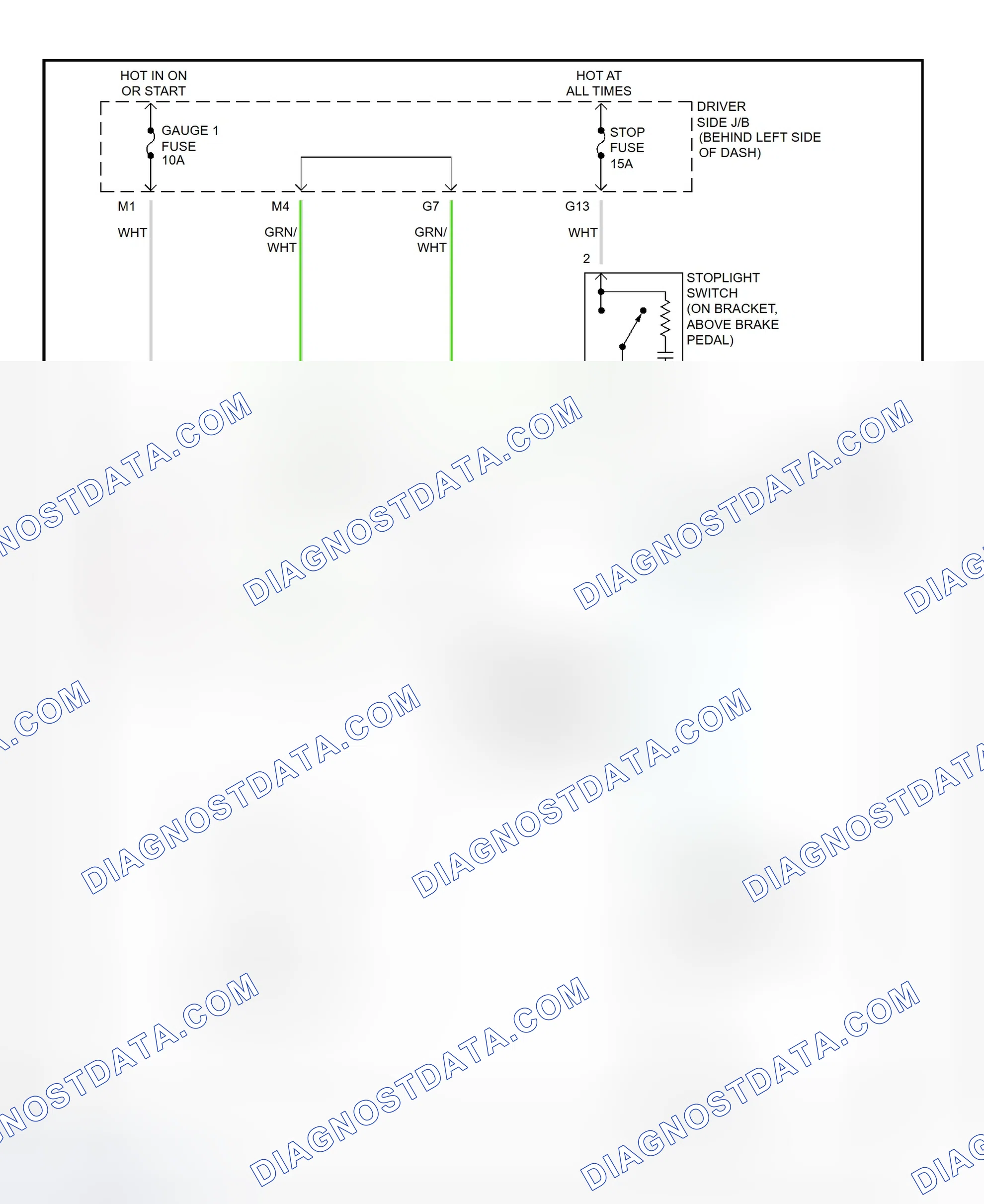 Scheme 363: Shift Interlock System Wiring Diagram (2002 - Toyota Camry)