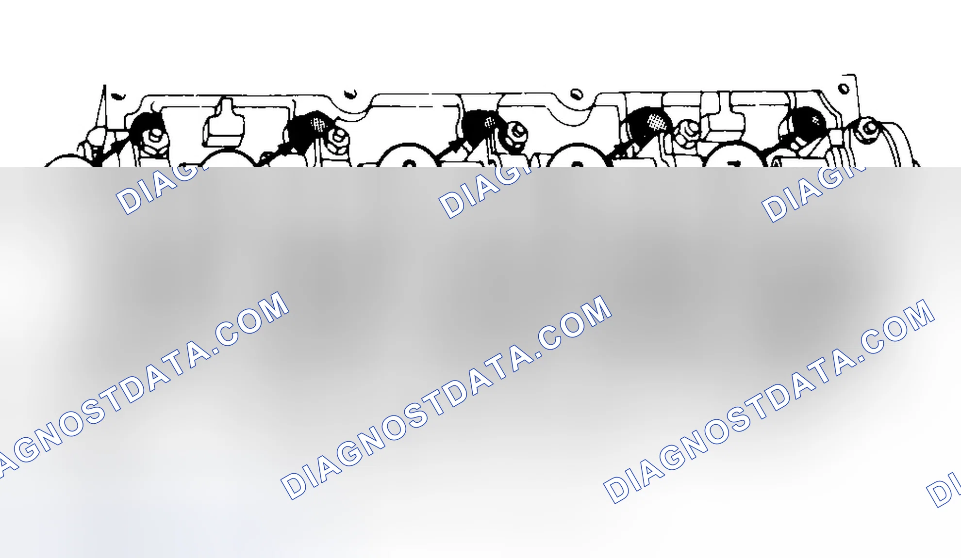 Scheme 7: Typical Cylinder Head Tightening or Loosening Sequence