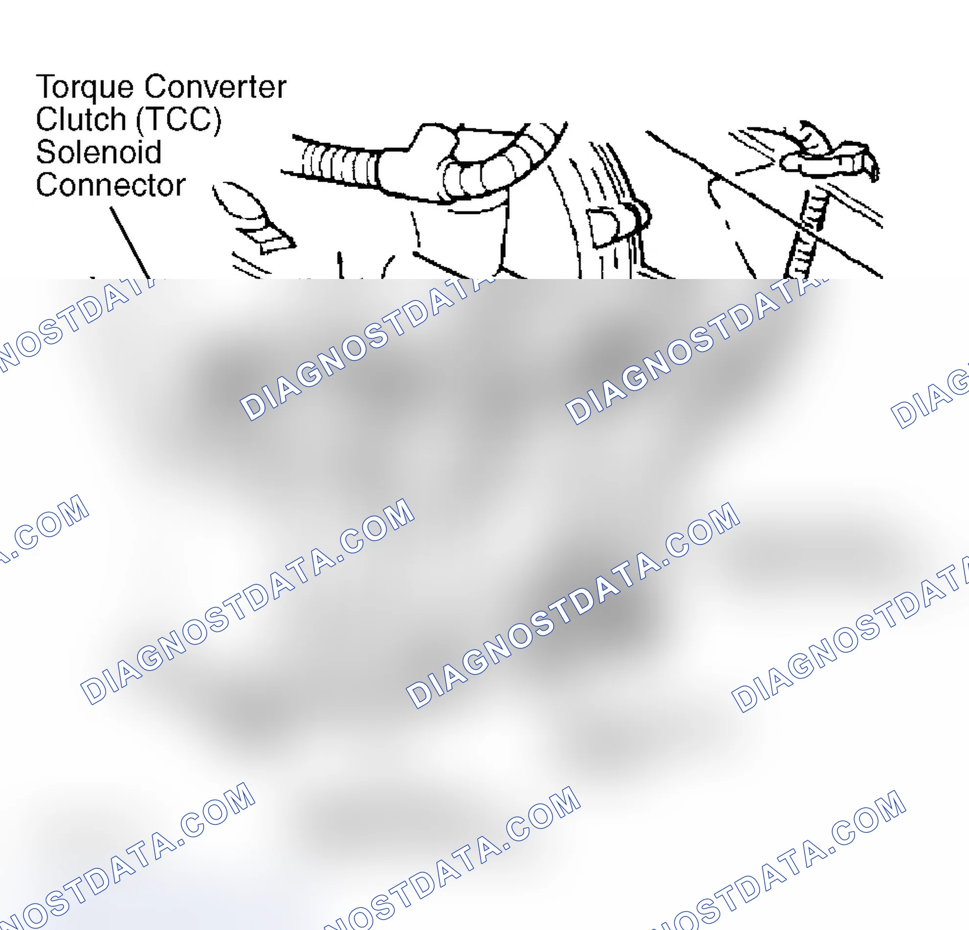 Scheme 54: TEST TC-12A - TORQUE CONVERTER CLUTCH SOLENOID/TRANS RELAY CKTS