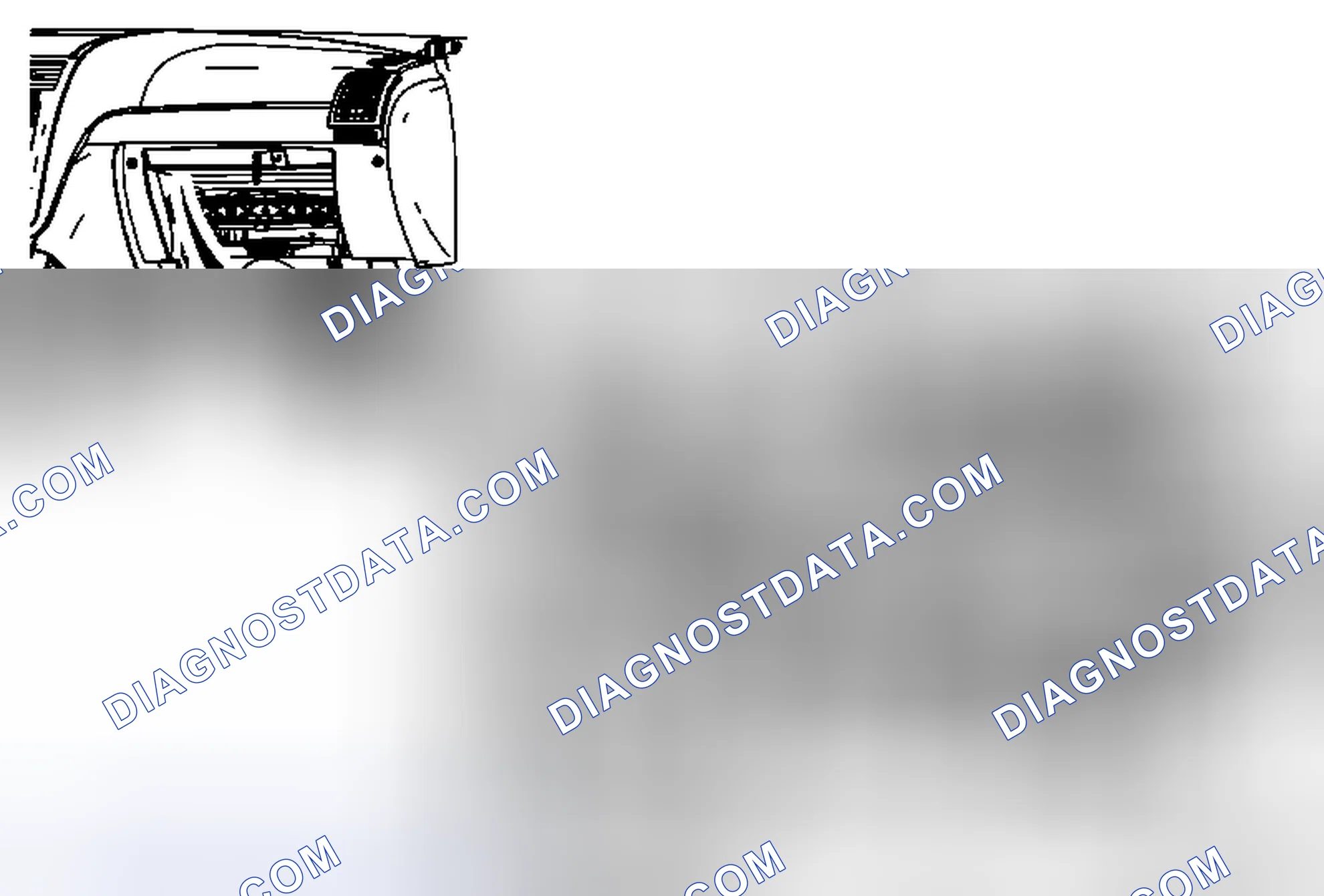 Scheme 107: Duct Air Temperature Sensor Replacement - Upper Right Side