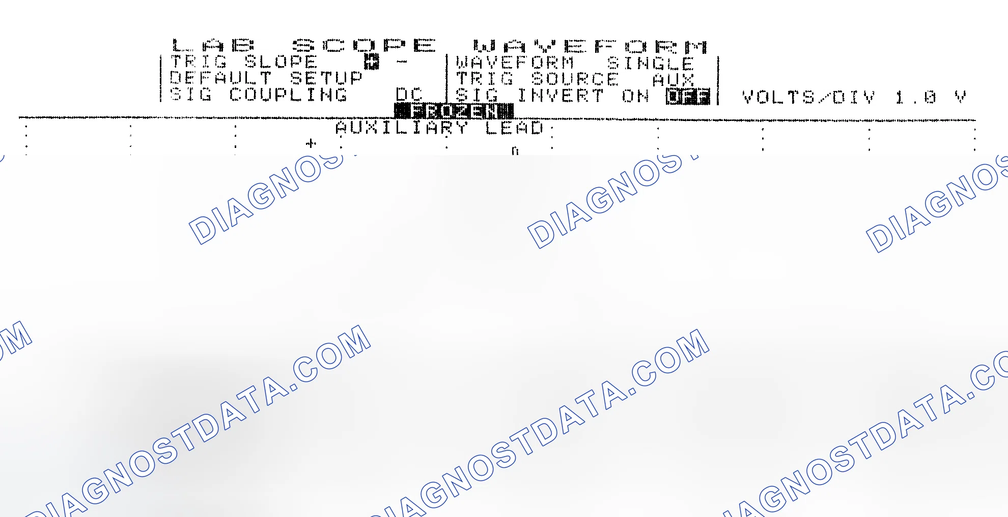 Scheme 19: Single Injector w/Excessive Current Flow - Current Pattern