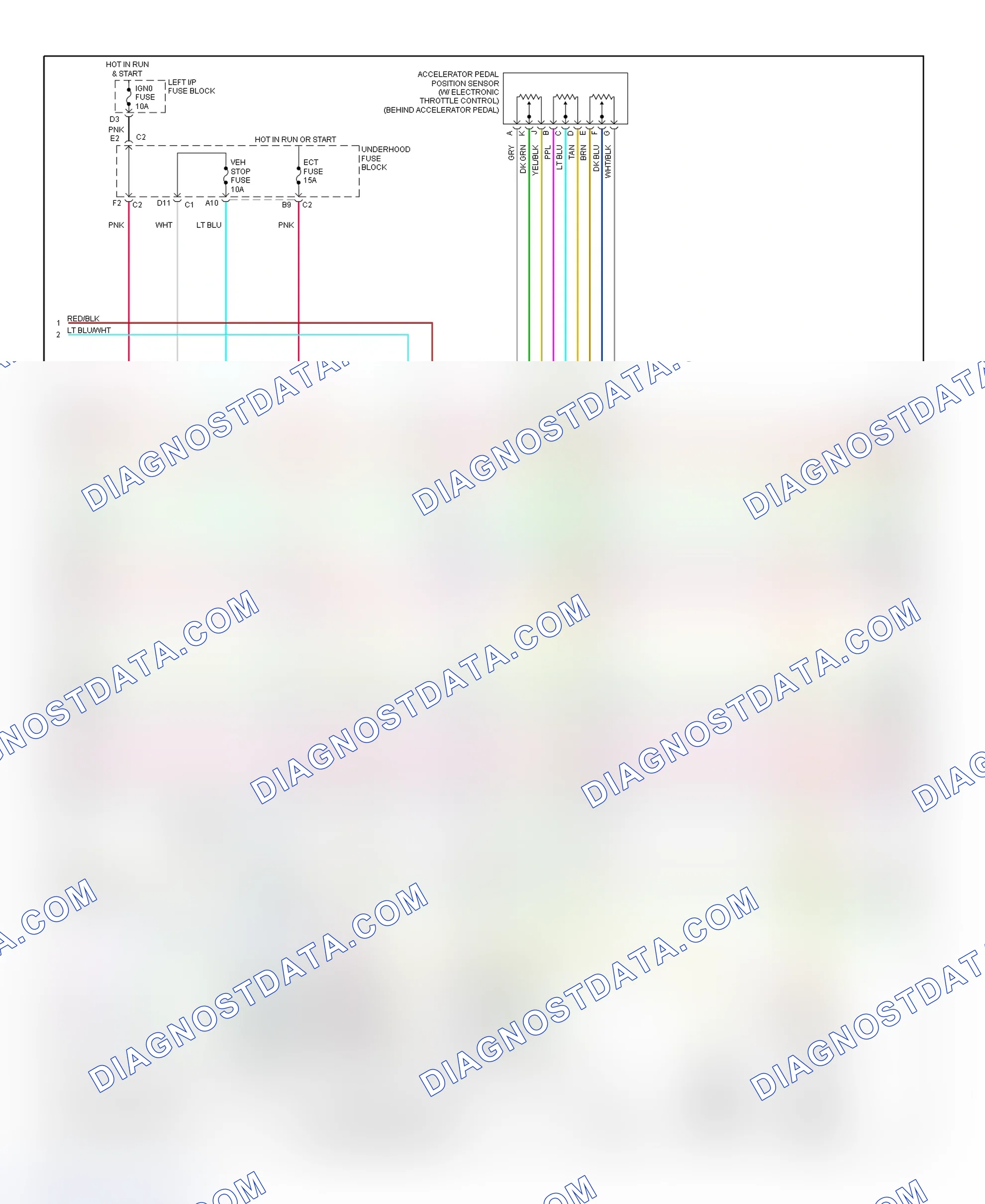 Scheme 49: PCM Wiring Diagram (Escalade, Escalade EXT, Sierra, Silverado, Suburban & Yukon XL - 6.0L Gasoline - With Case & Isolated Ground HO2S - 4 Of 5)