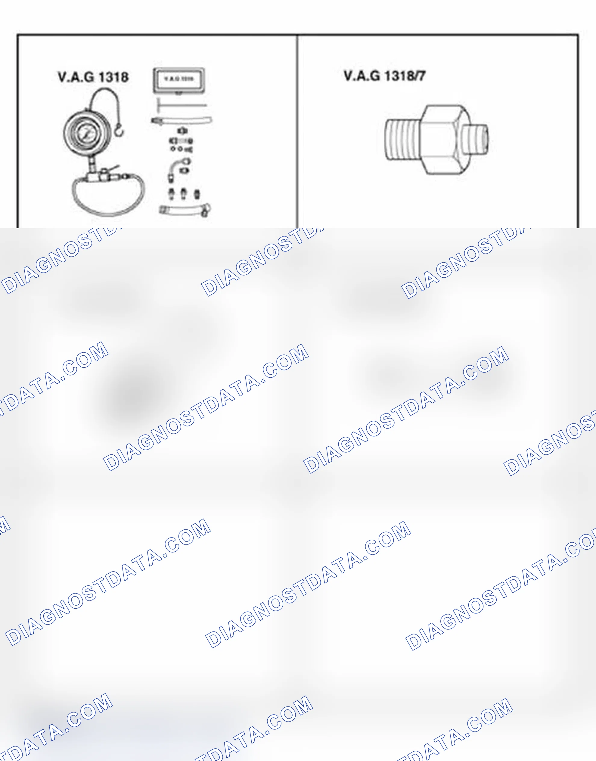 Scheme 679: Recommended special tools and equipment