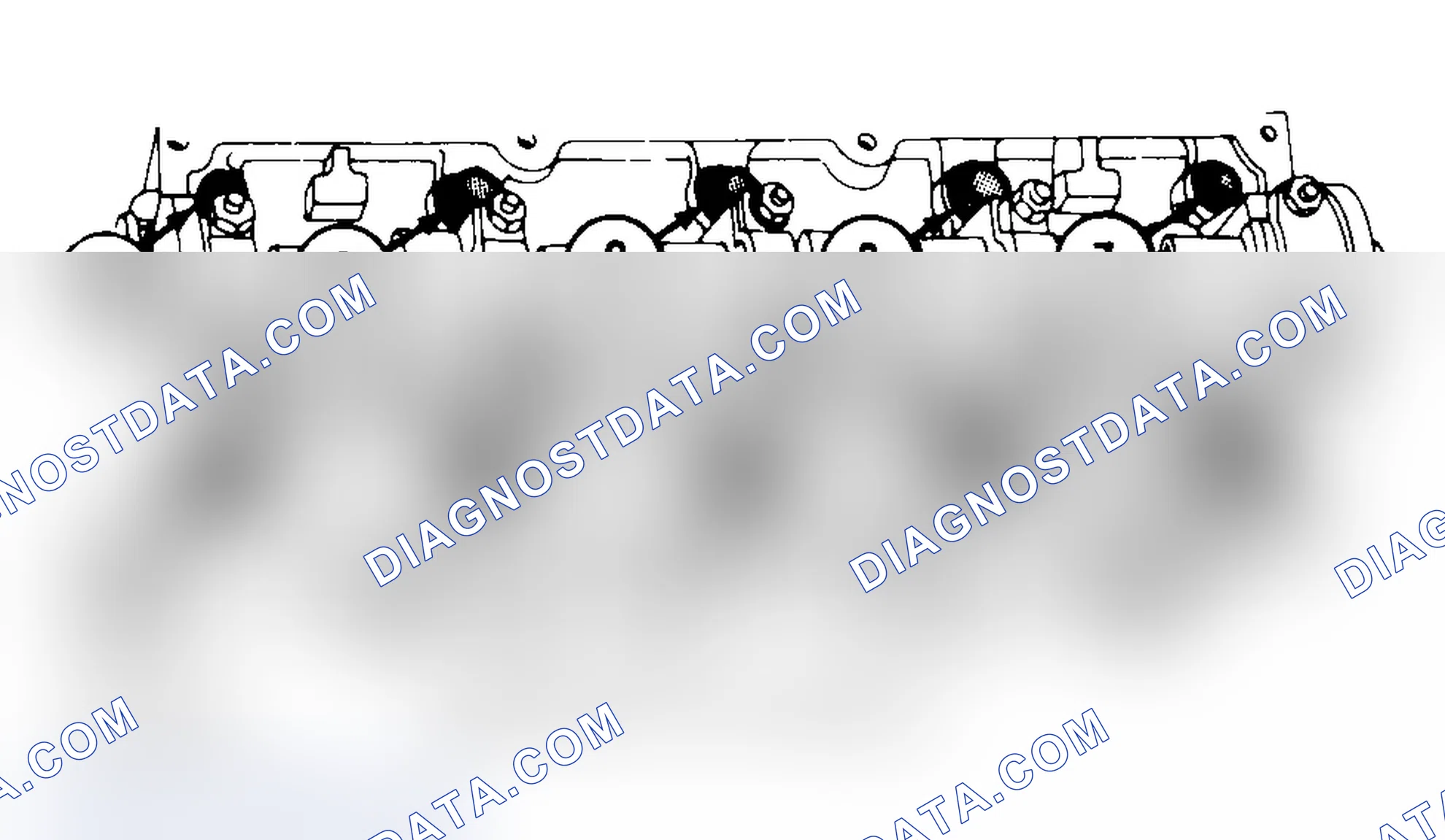 Scheme 3: Typical Cylinder Head Tightening or Loosening Sequence