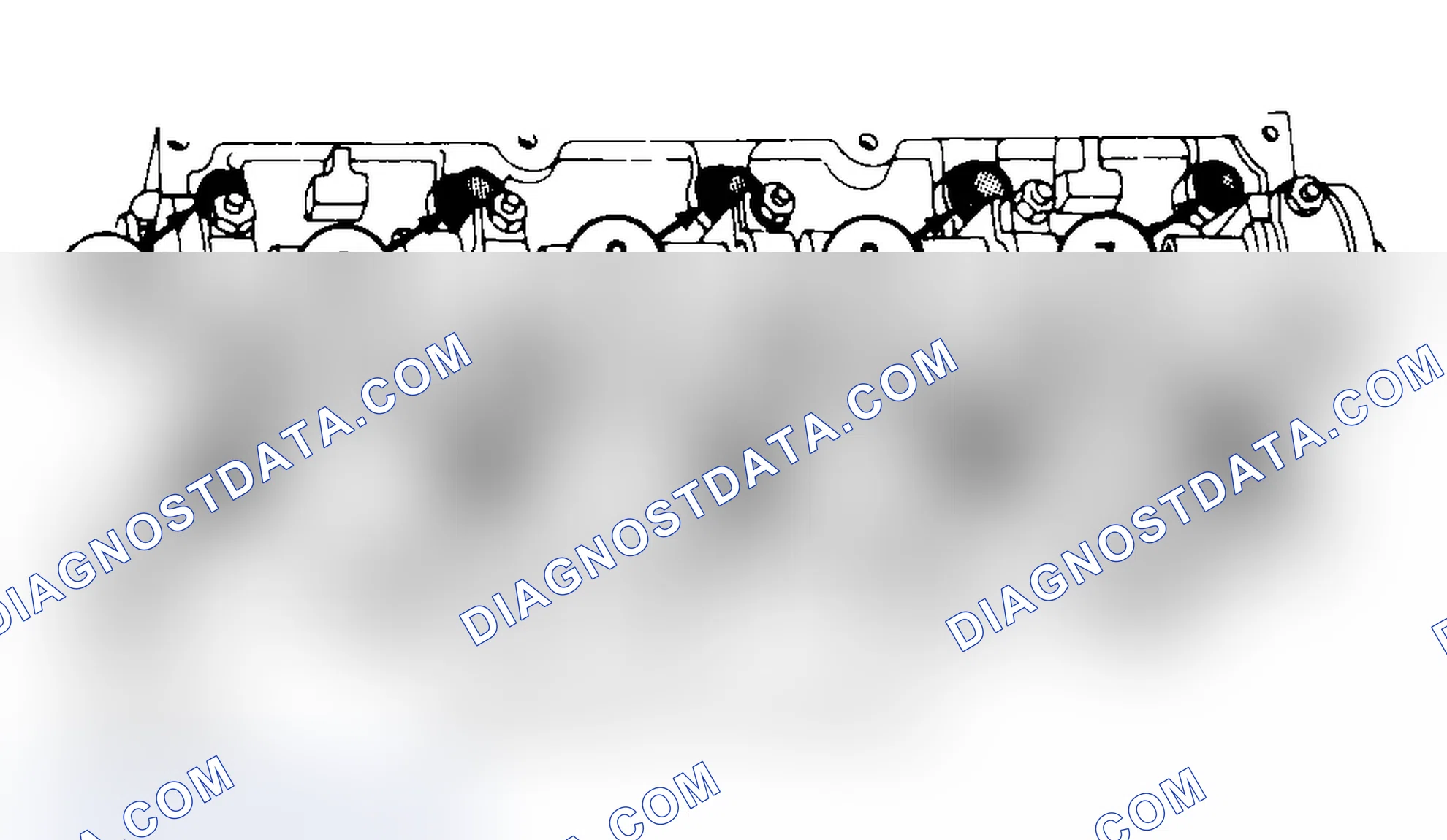 Scheme 3: Typical Cylinder Head Tightening or Loosening Sequence