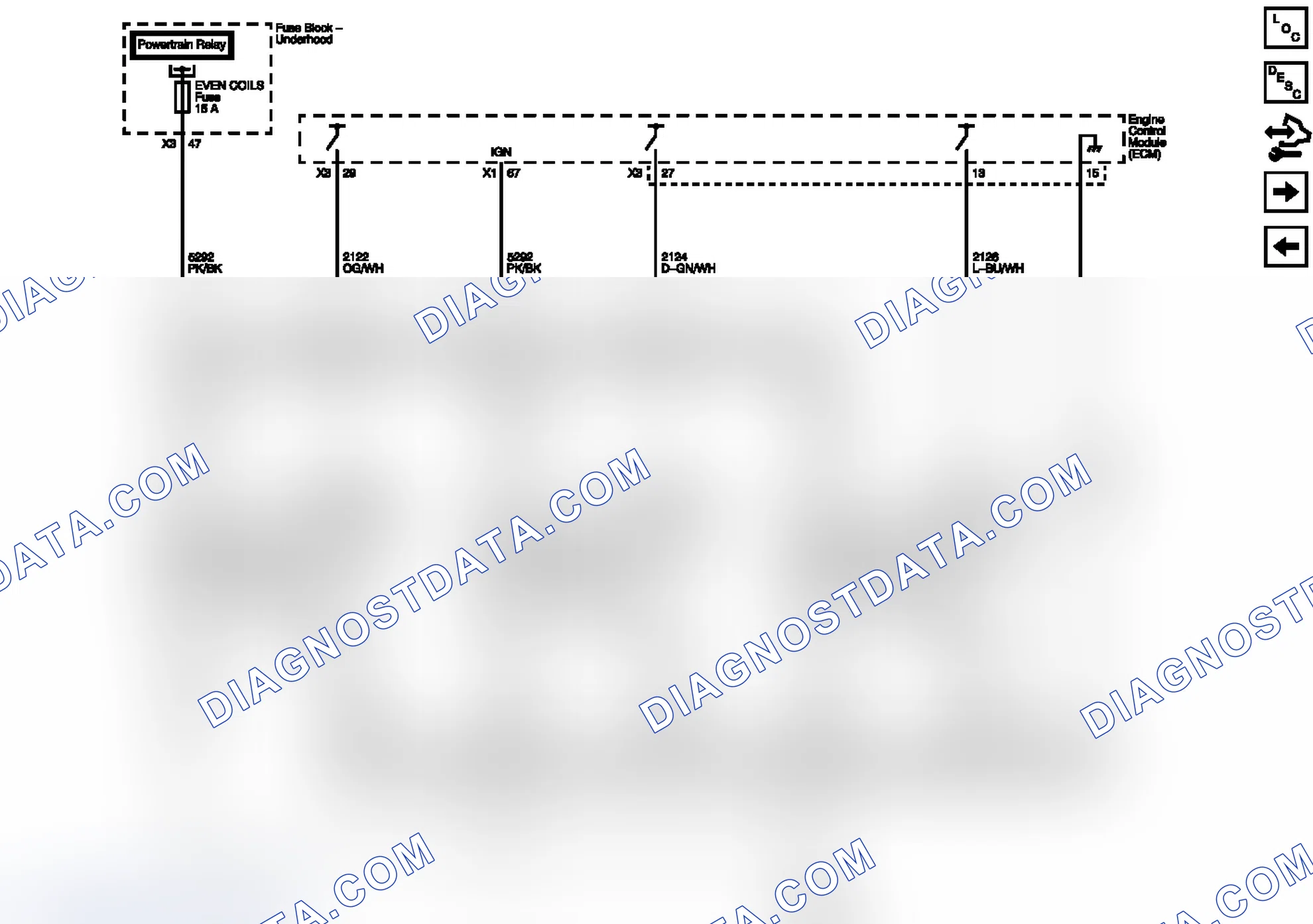 Scheme 20: Ignition Controls- Bank 2 Ignition System