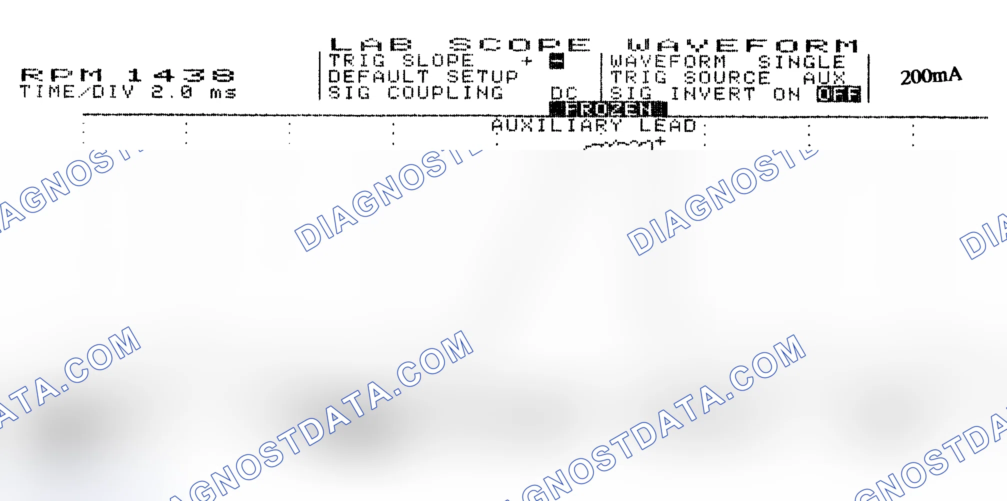 Scheme 15: Single Injector w/Normal Current Flow - Current Pattern