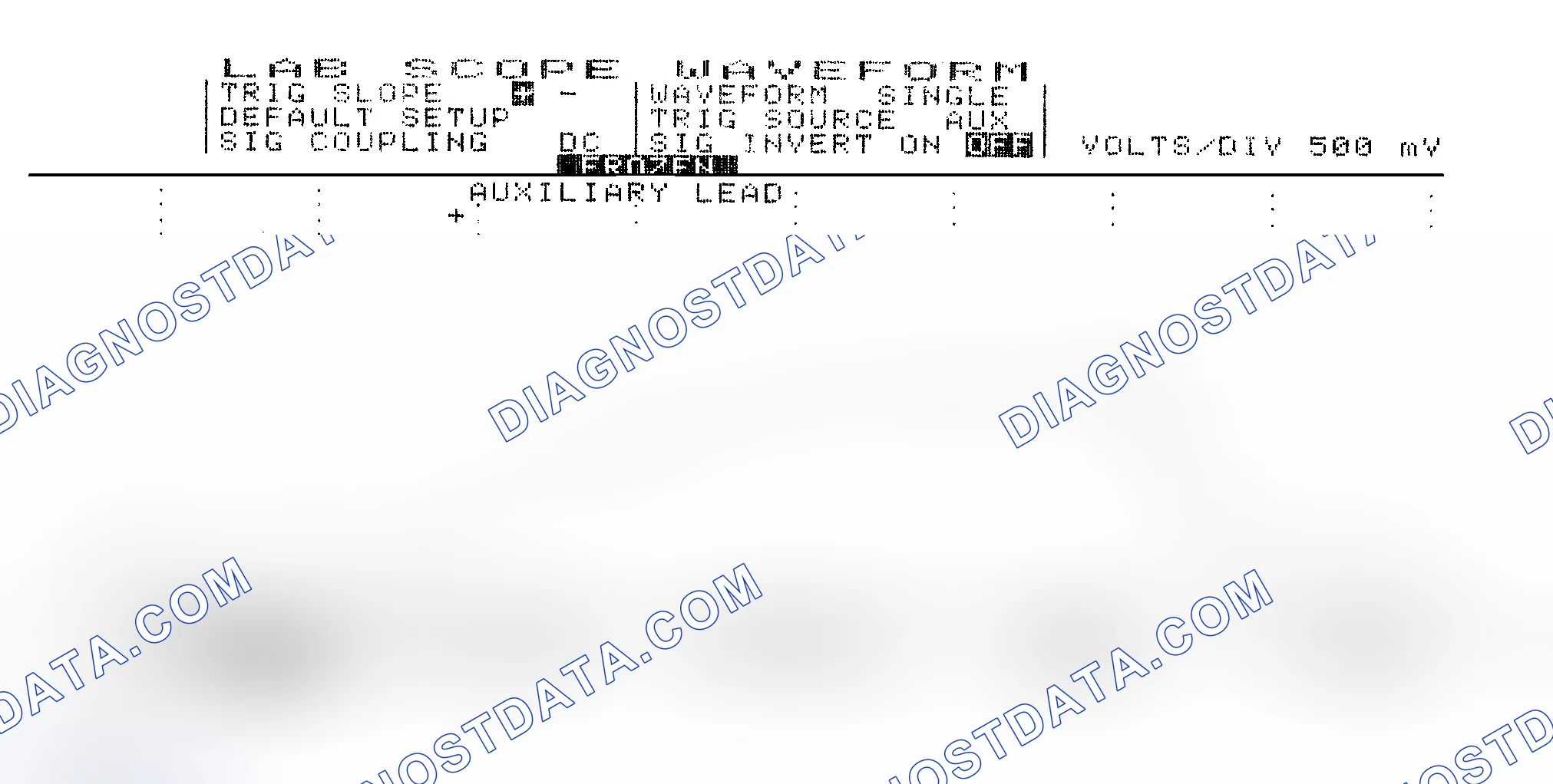 Scheme 14: Single Injector w/Excessive Current Flow - Current Pattern