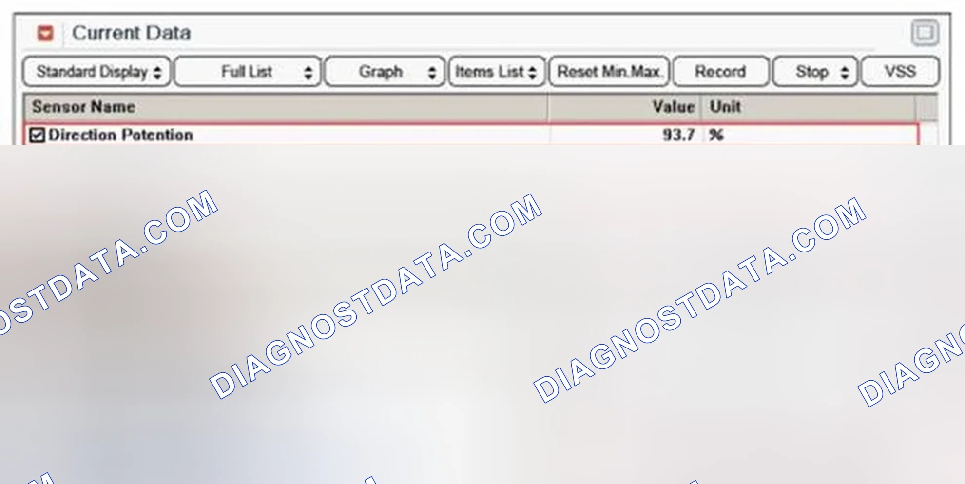 Scheme 106: Monitor Scantool data