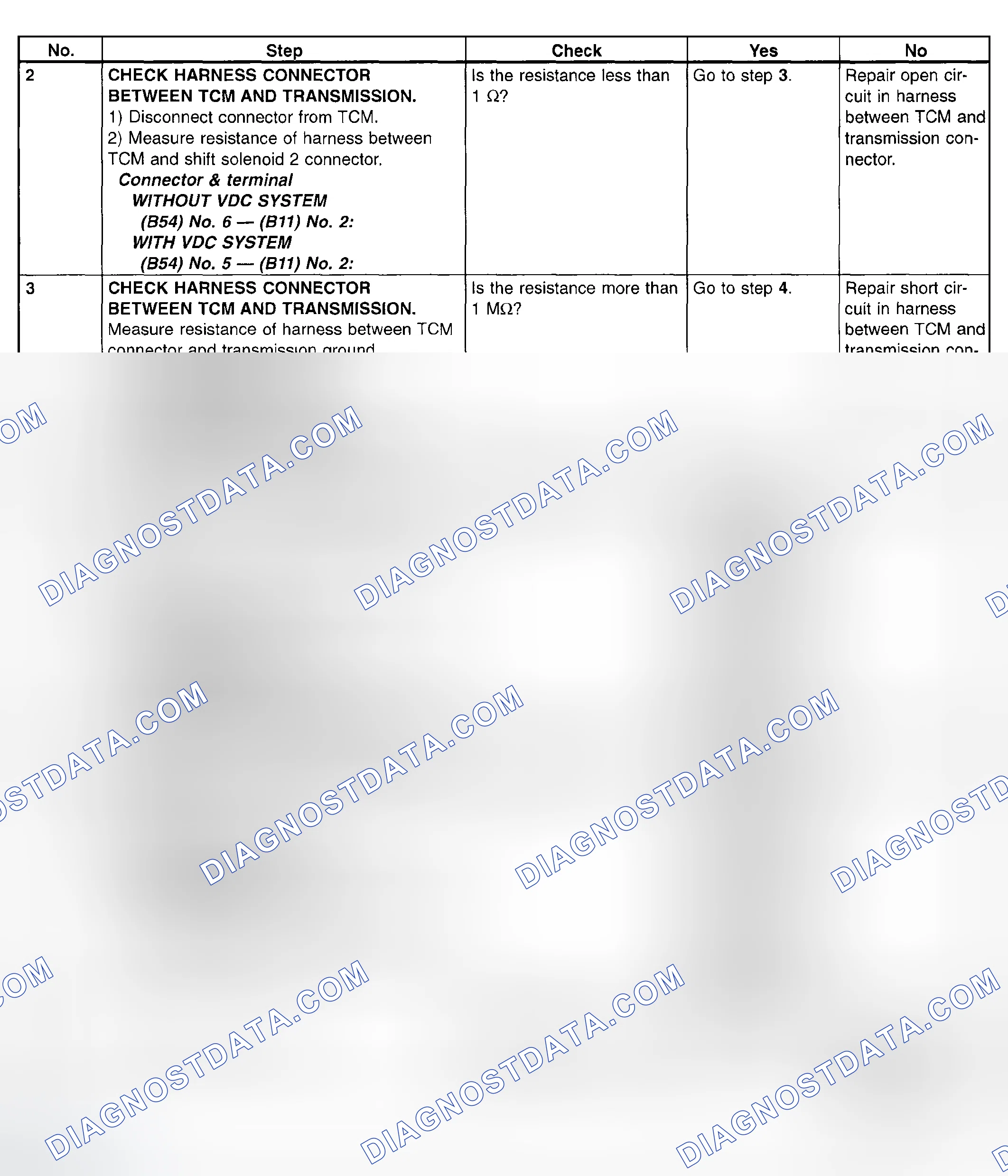 Scheme 776: Trouble Code 72 - Diagnostic Chart (2 Of 3)