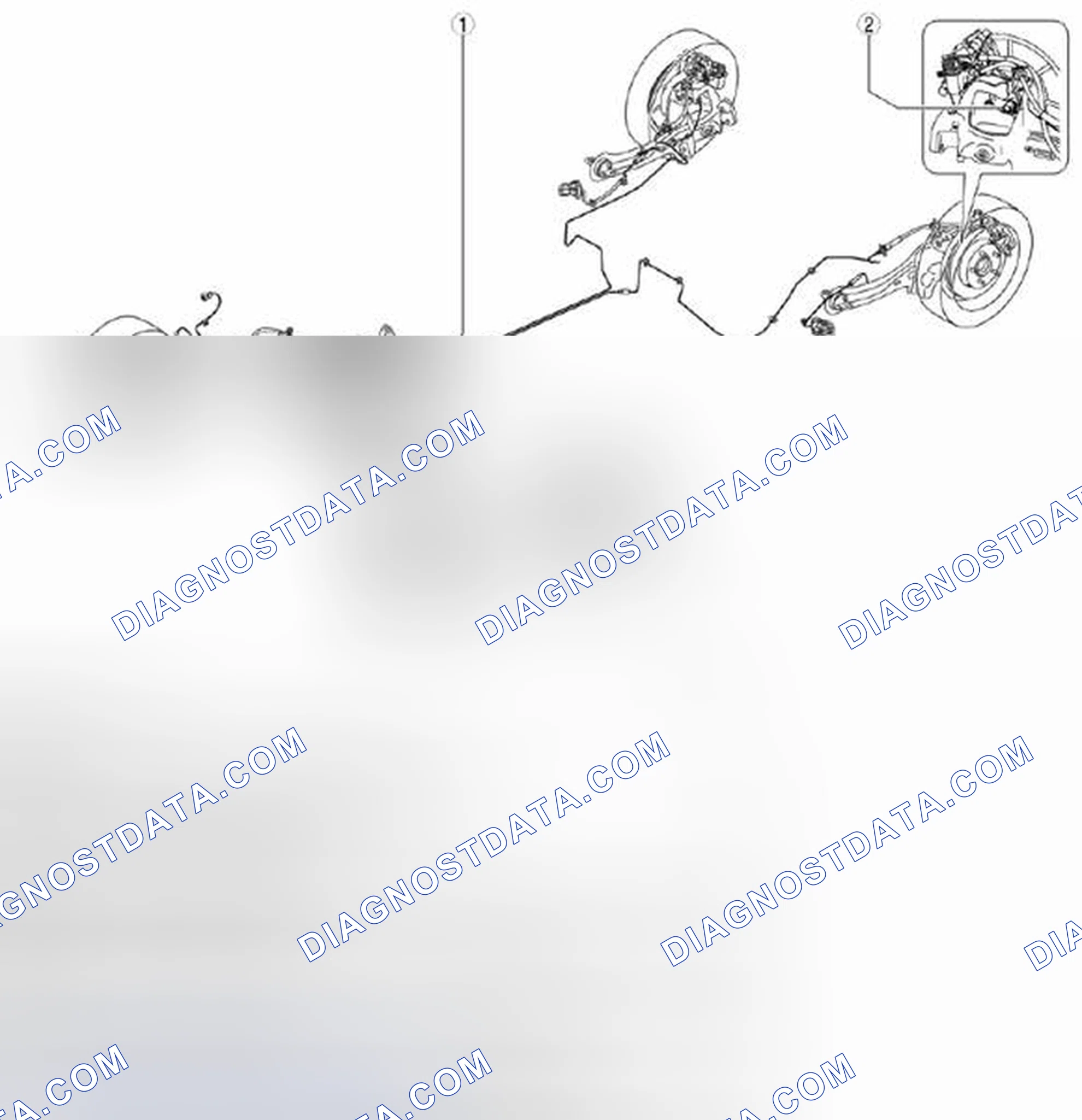 Scheme 24: Identifying ABS HU/CM And Rear/Front ABS Wheel-Speed Sensors